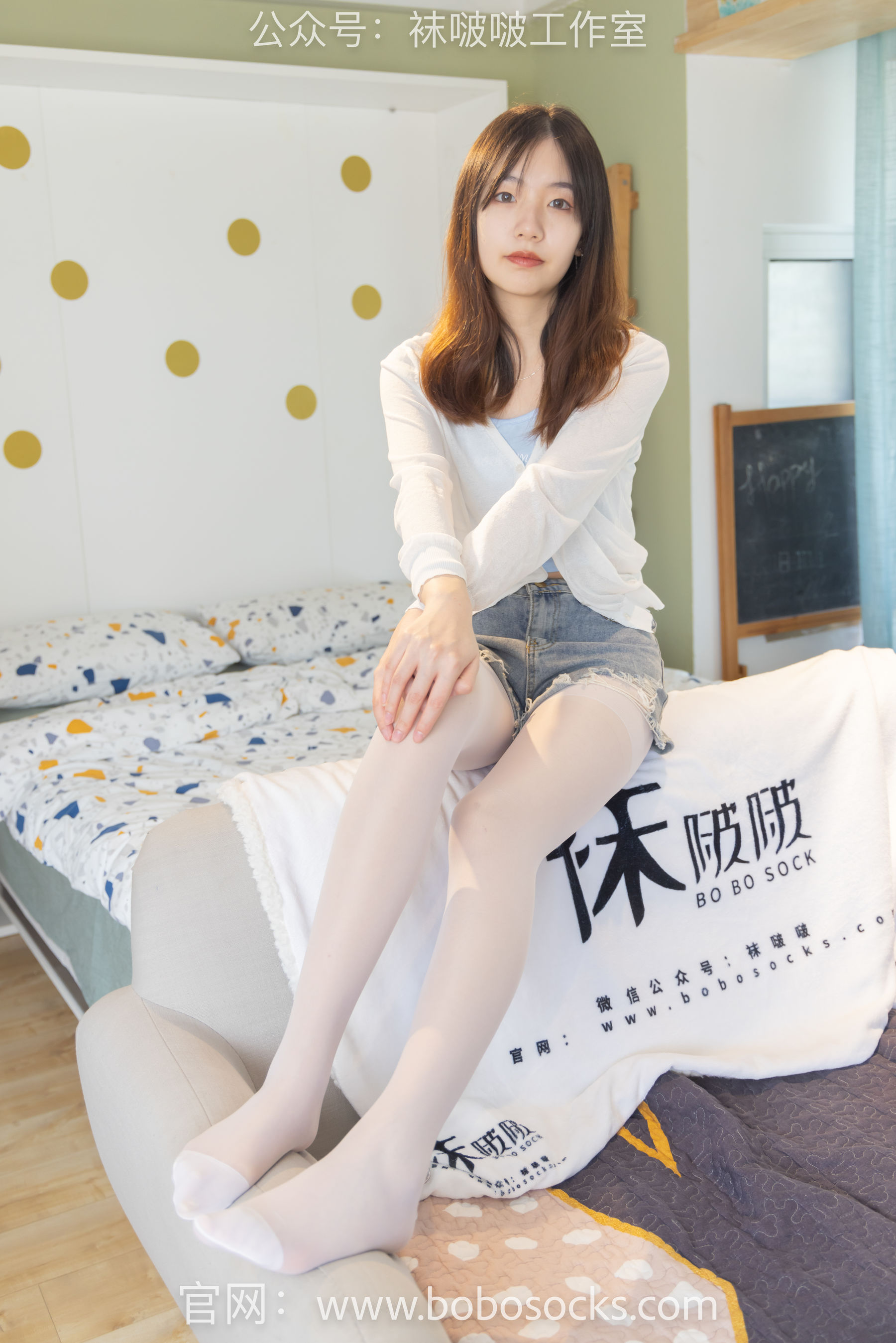 BoBoSocks袜啵啵 No.102 小甜豆-板鞋、白丝