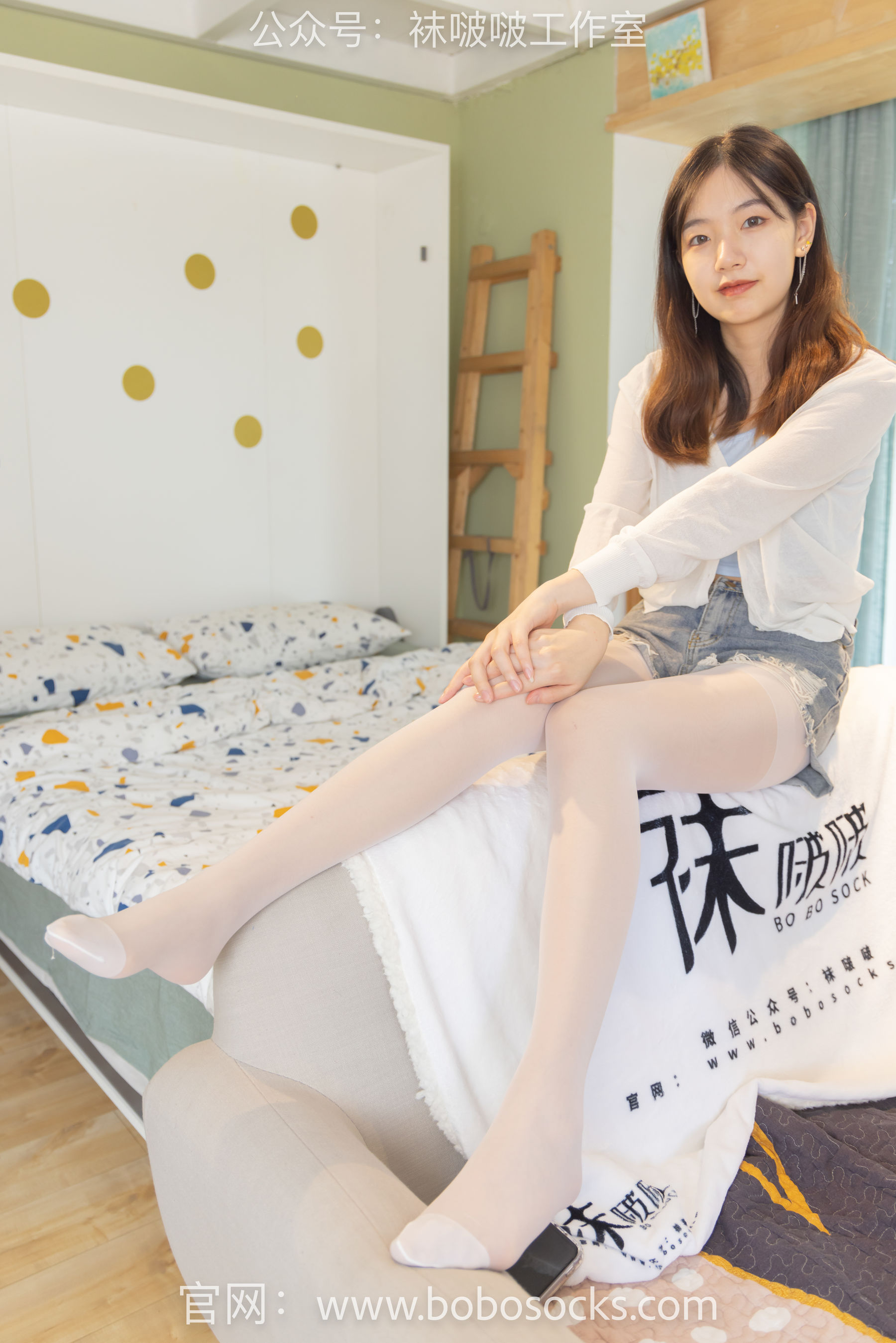 BoBoSocks袜啵啵 No.102 小甜豆-板鞋、白丝