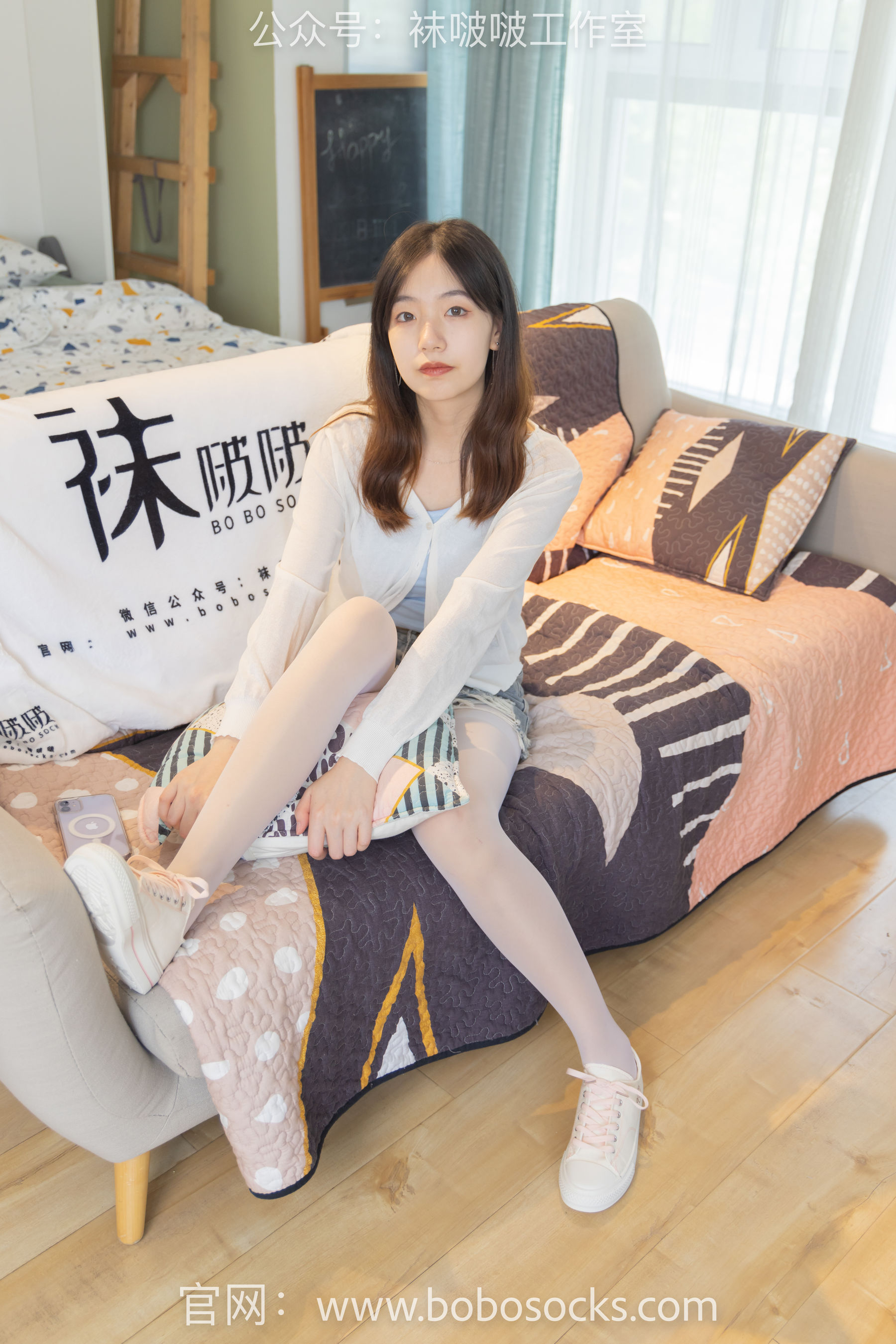 BoBoSocks袜啵啵 No.102 小甜豆-板鞋、白丝