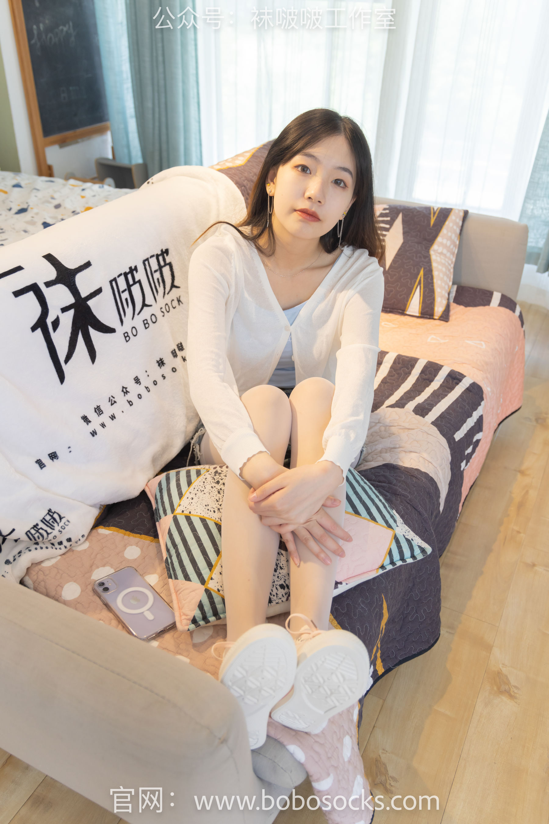 BoBoSocks袜啵啵 No.102 小甜豆-板鞋、白丝