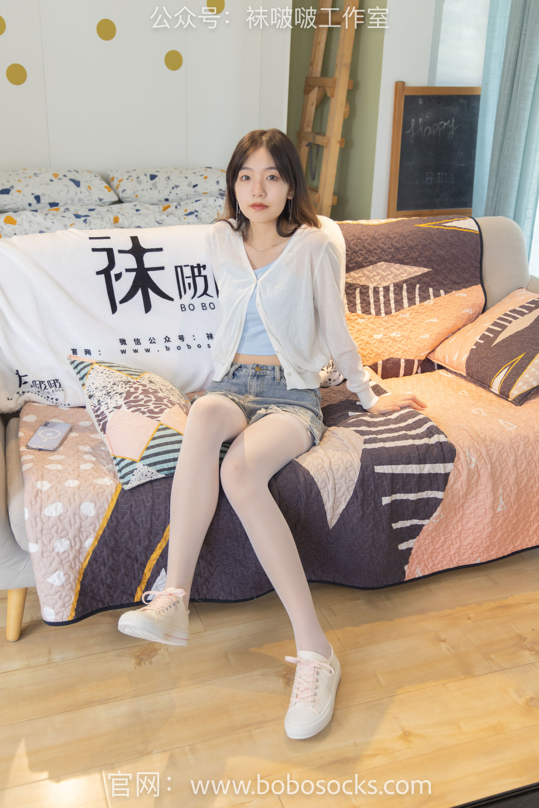 BoBoSocks袜啵啵 No.102 小甜豆-板鞋、白丝