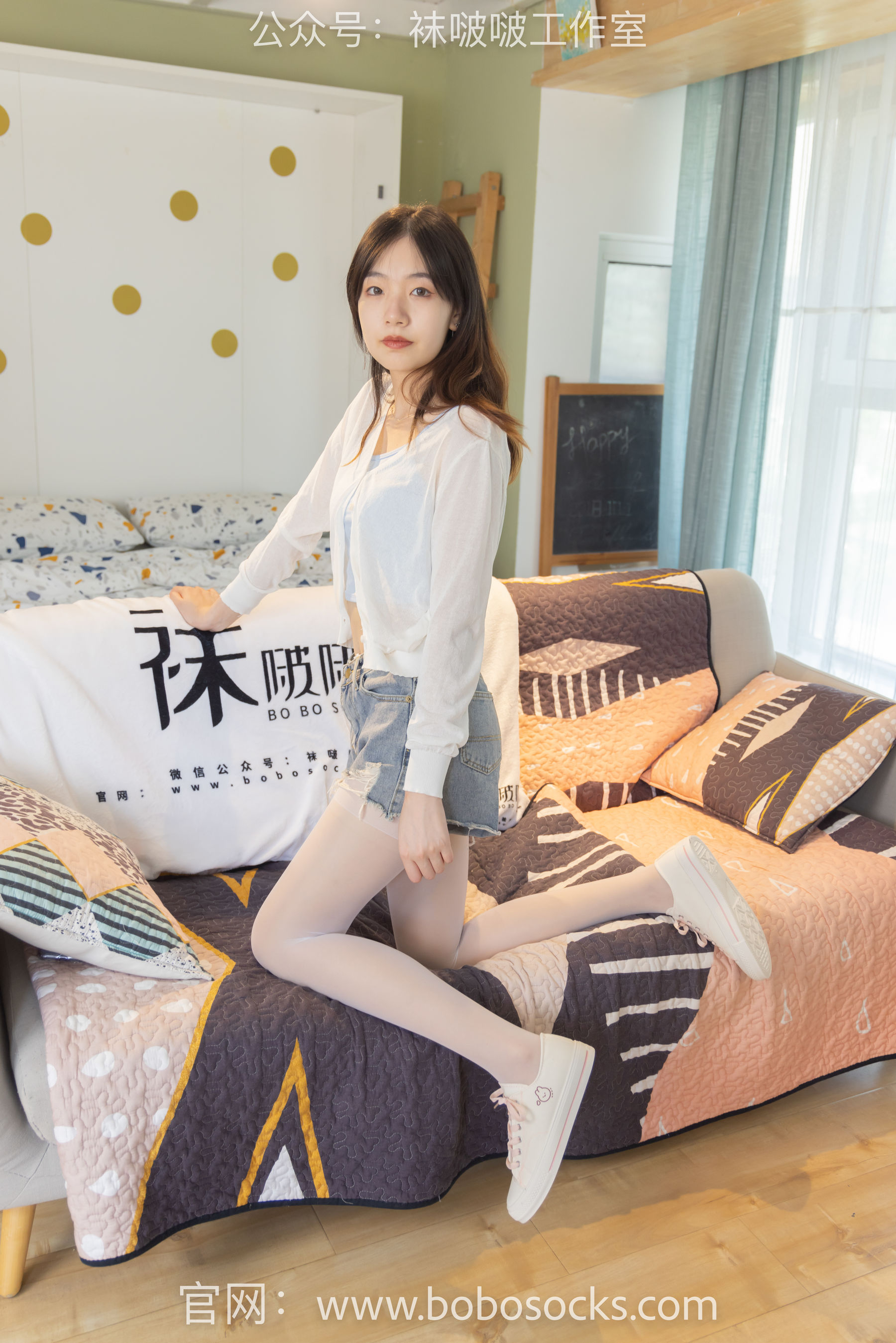 BoBoSocks袜啵啵 No.102 小甜豆-板鞋、白丝
