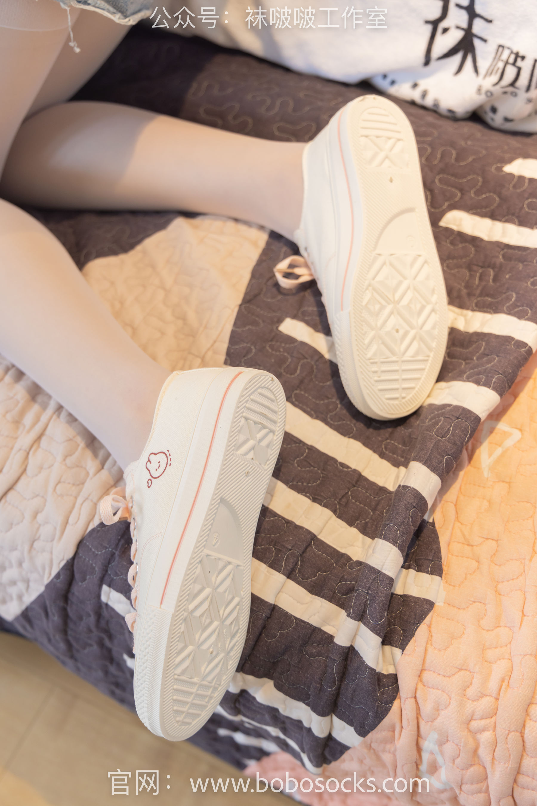 BoBoSocks袜啵啵 No.102 小甜豆-板鞋、白丝
