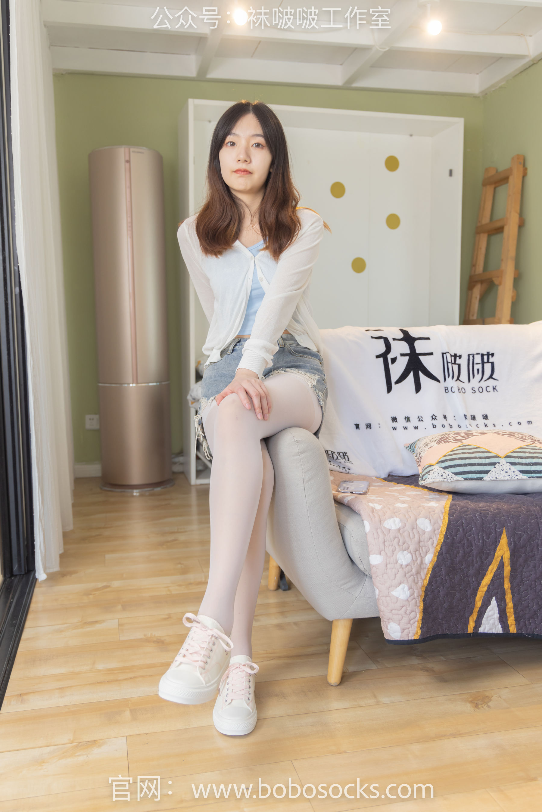 BoBoSocks袜啵啵 No.102 小甜豆-板鞋、白丝