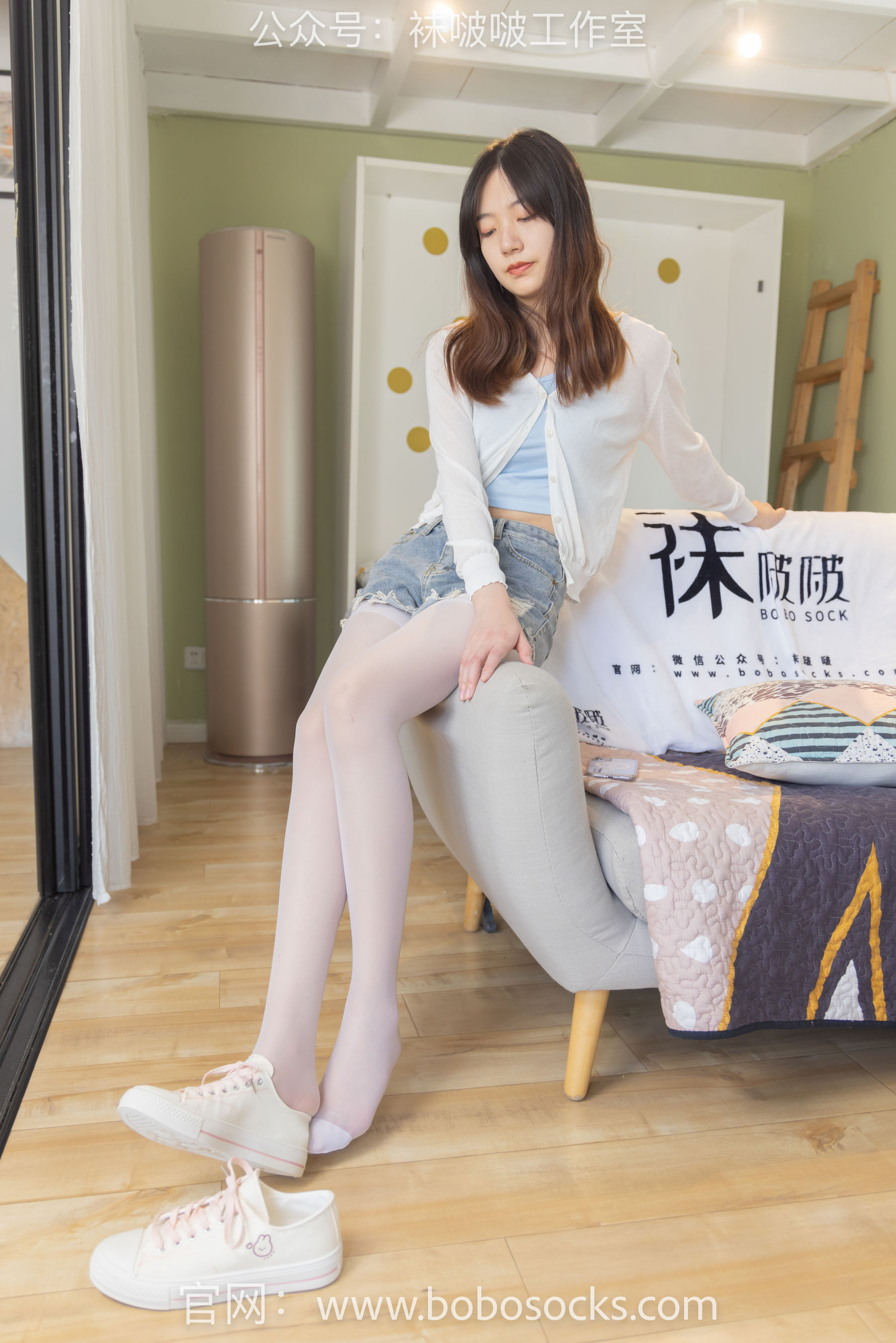 BoBoSocks袜啵啵 No.102 小甜豆-板鞋、白丝