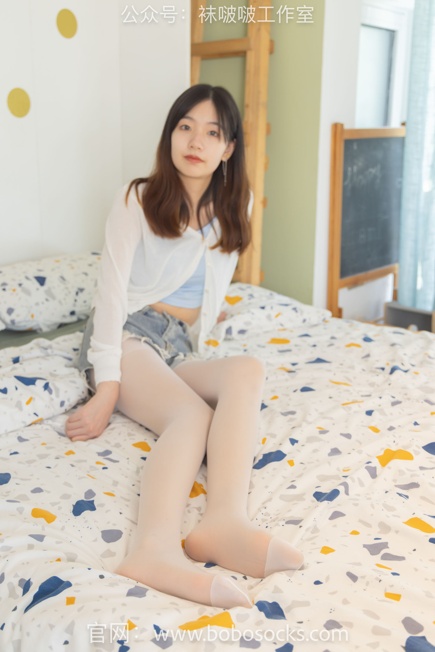 BoBoSocks袜啵啵 No.102 小甜豆-板鞋、白丝