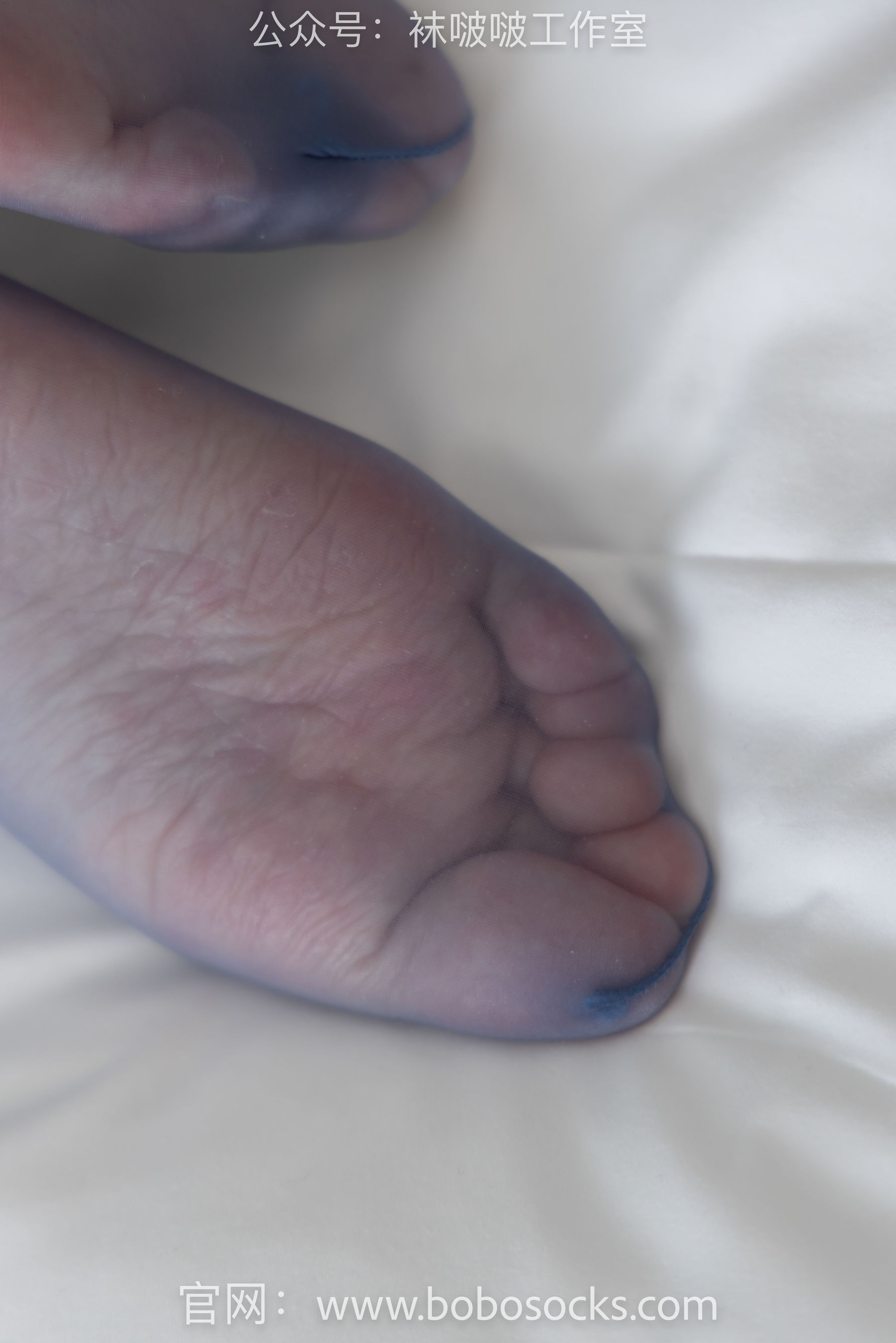 BoBoSocks袜啵啵 No.105 小甜豆-空姐制服、高跟鞋、蓝色丝袜