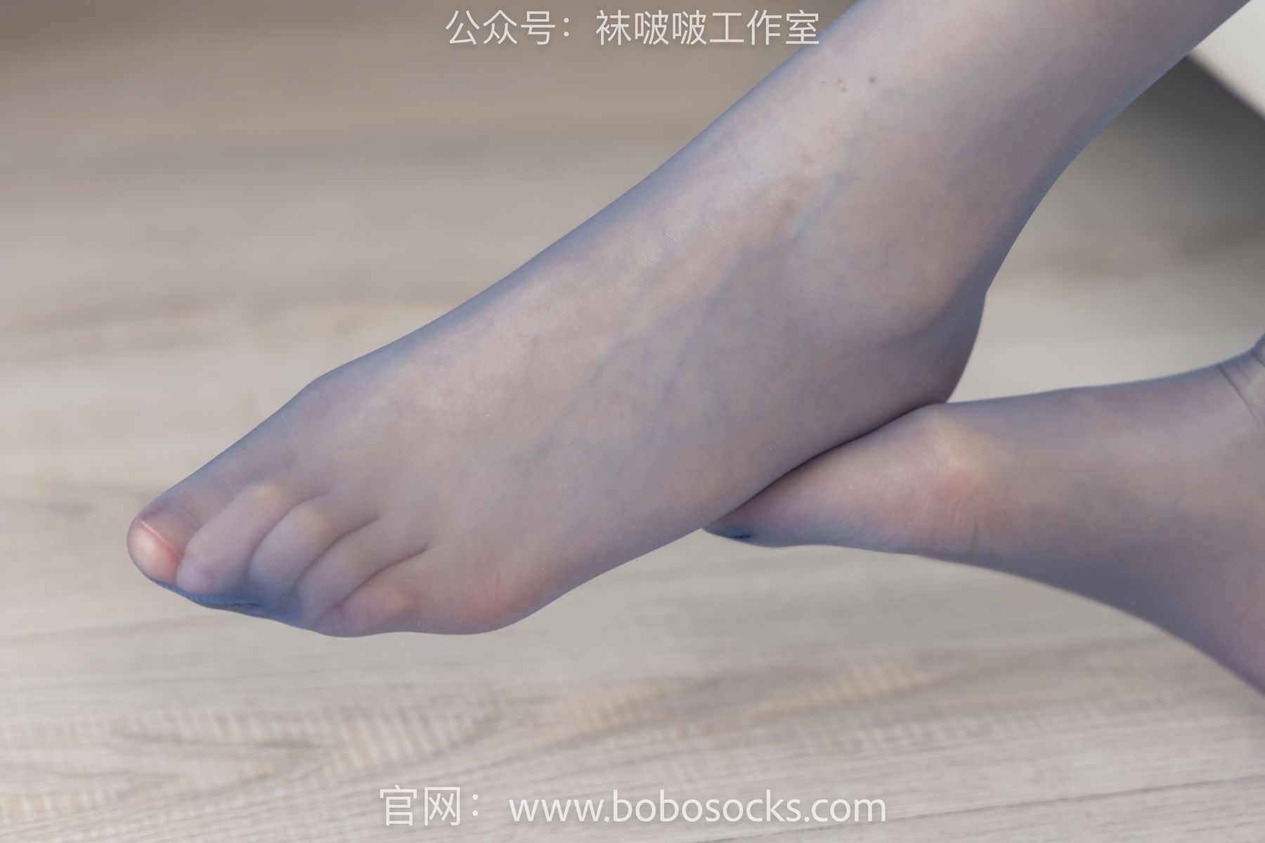 BoBoSocks袜啵啵 No.105 小甜豆-空姐制服、高跟鞋、蓝色丝袜