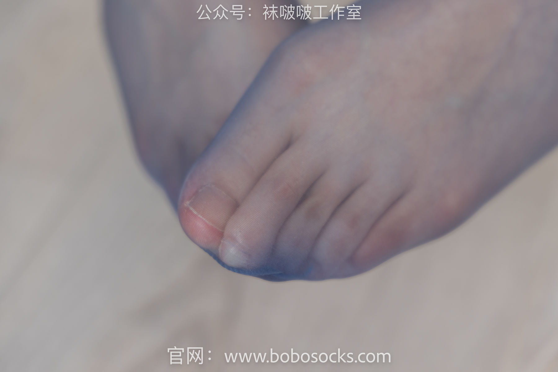 BoBoSocks袜啵啵 No.105 小甜豆-空姐制服、高跟鞋、蓝色丝袜