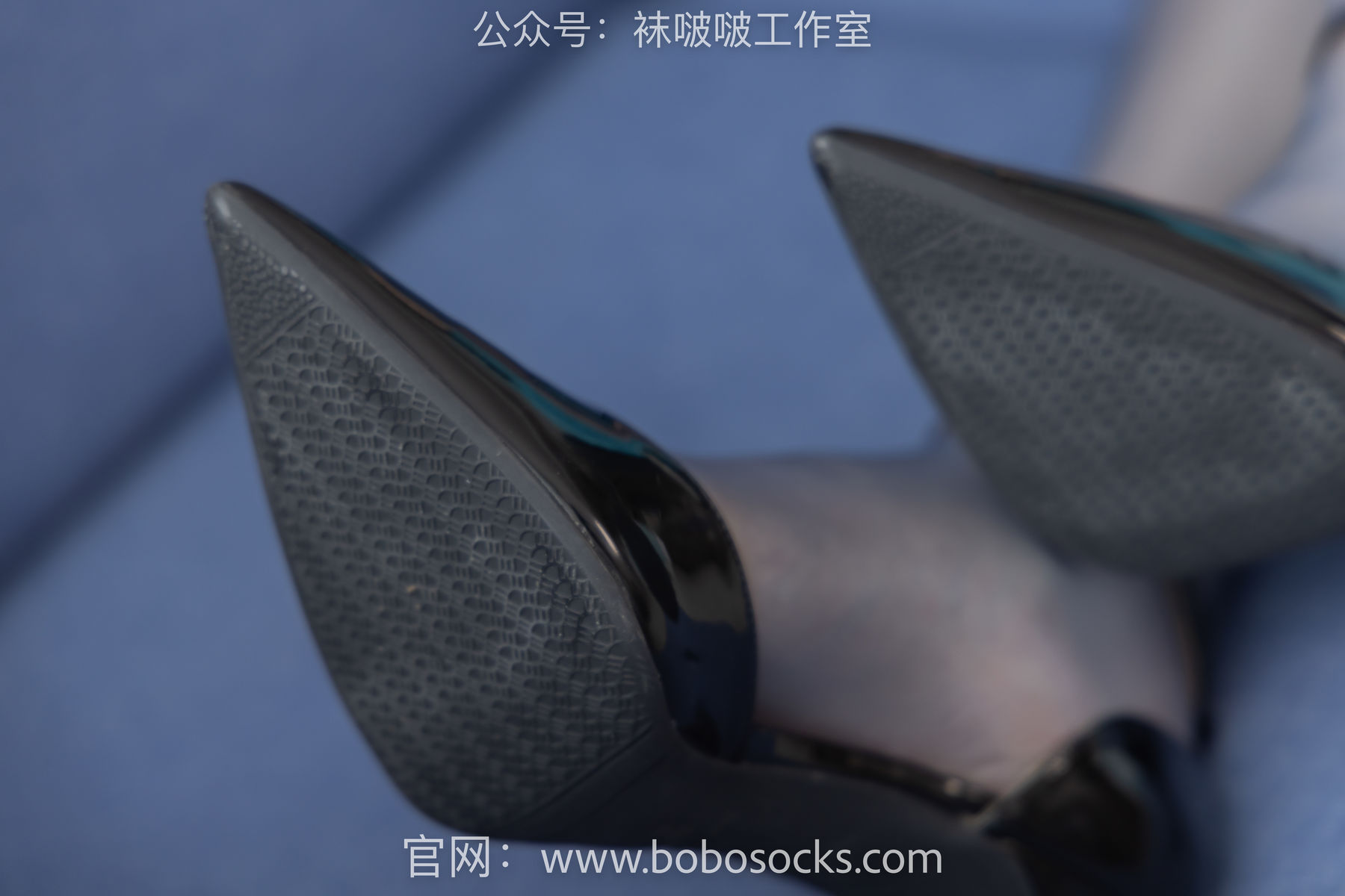BoBoSocks袜啵啵 No.105 小甜豆-空姐制服、高跟鞋、蓝色丝袜