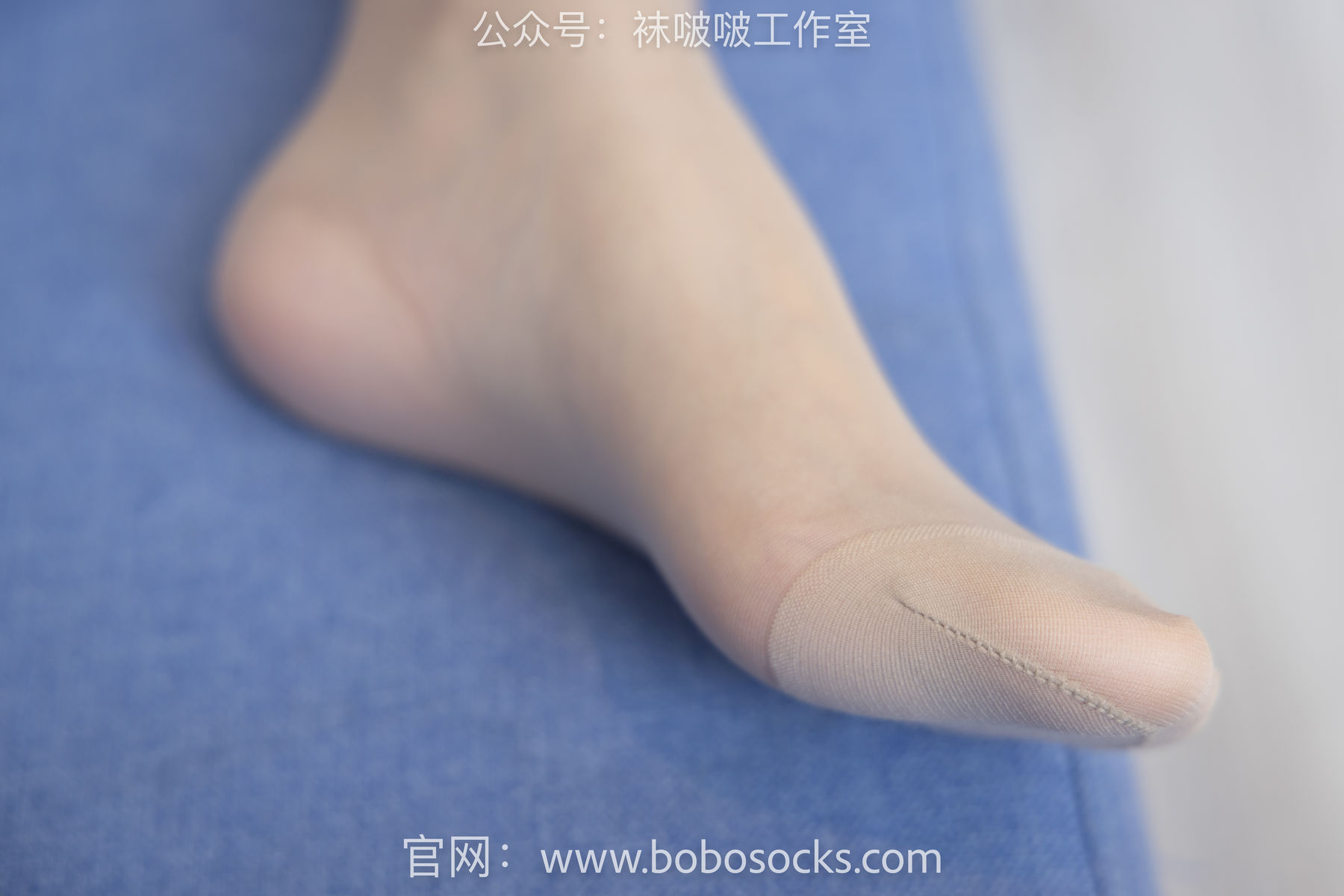 BoBoSocks袜啵啵 No.107 小安-平底鞋、白棉袜、肉丝