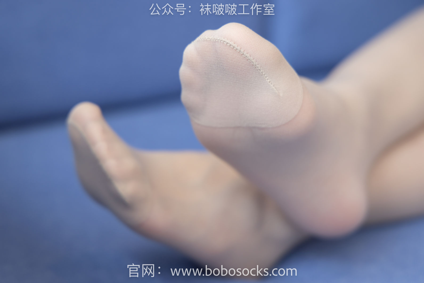 BoBoSocks袜啵啵 No.107 小安-平底鞋、白棉袜、肉丝