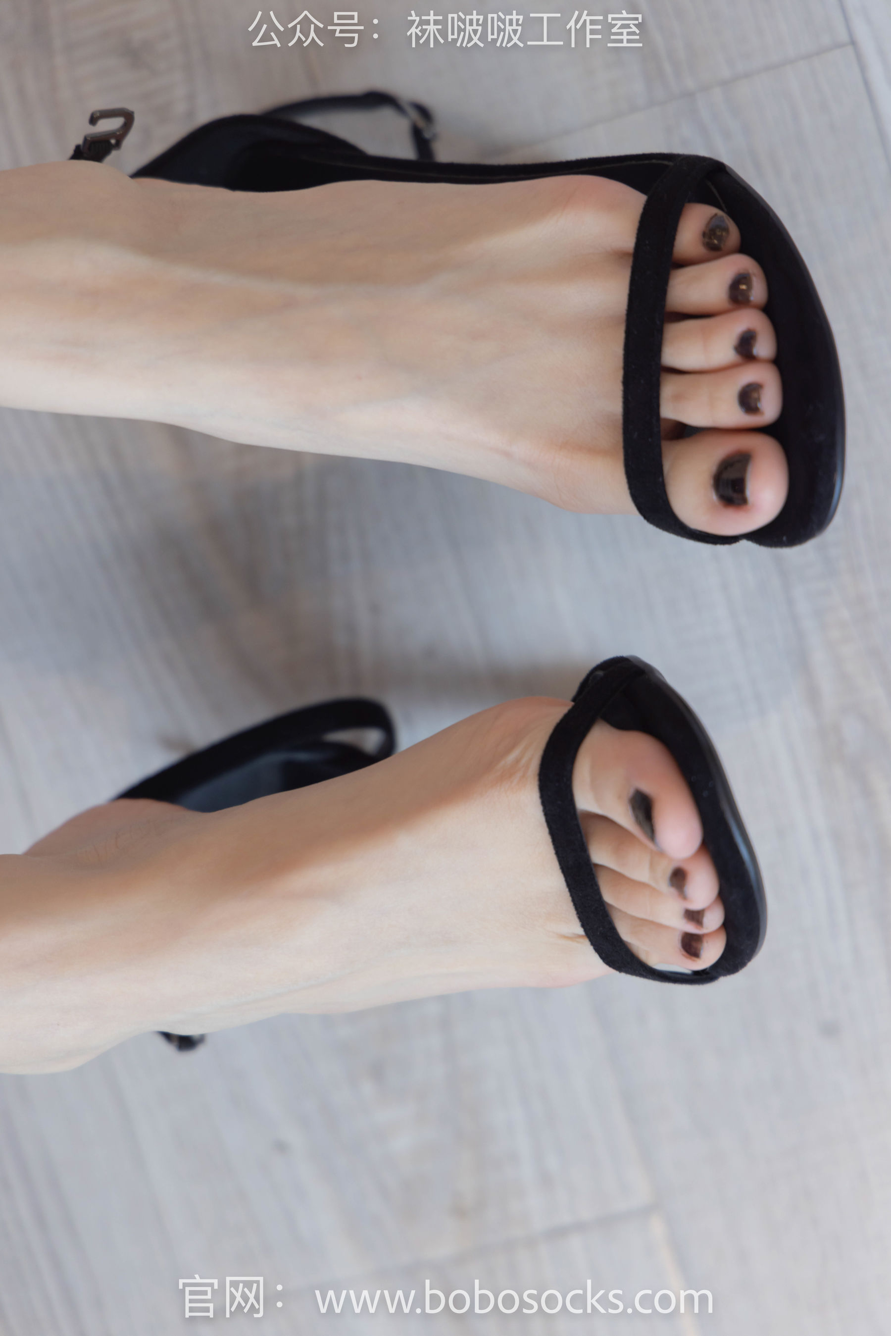 BoBoSocks袜啵啵 No.109 稚予-高跟鞋、裸足、裸足涂黑色指甲油剧情