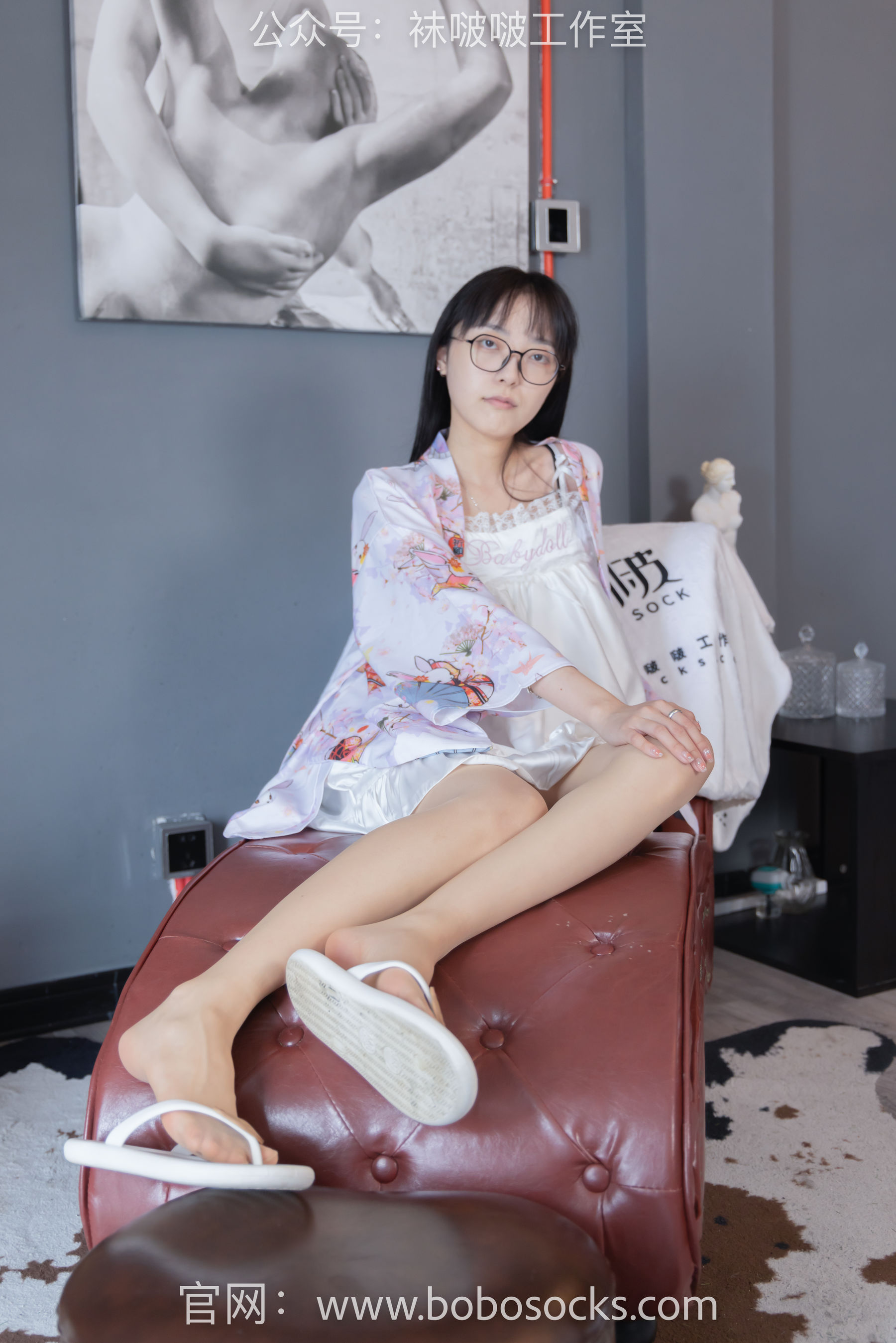 BoBoSocks袜啵啵 No.112 稚予-人字拖、肉丝、裸足
