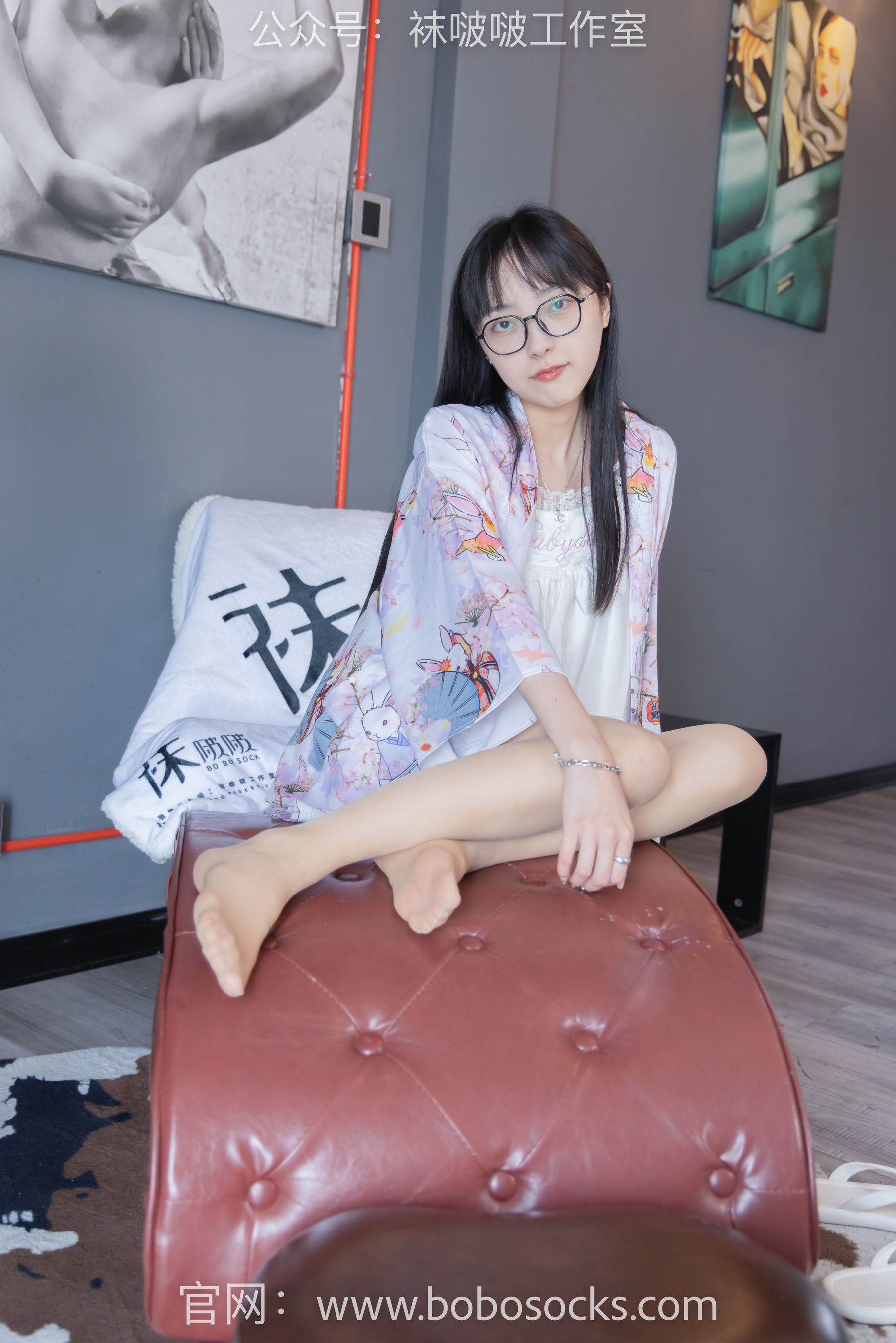 BoBoSocks袜啵啵 No.112 稚予-人字拖、肉丝、裸足