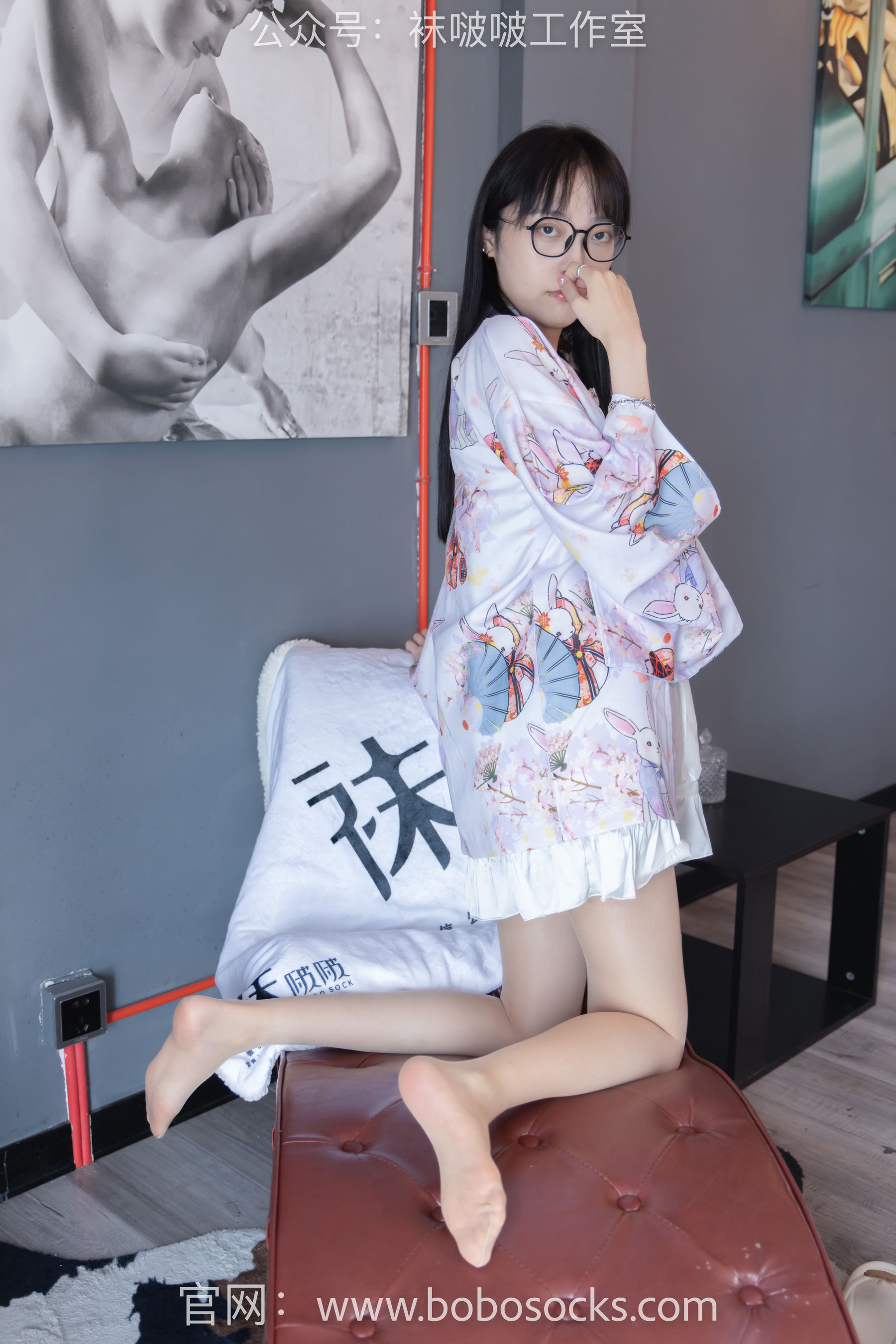 BoBoSocks袜啵啵 No.112 稚予-人字拖、肉丝、裸足