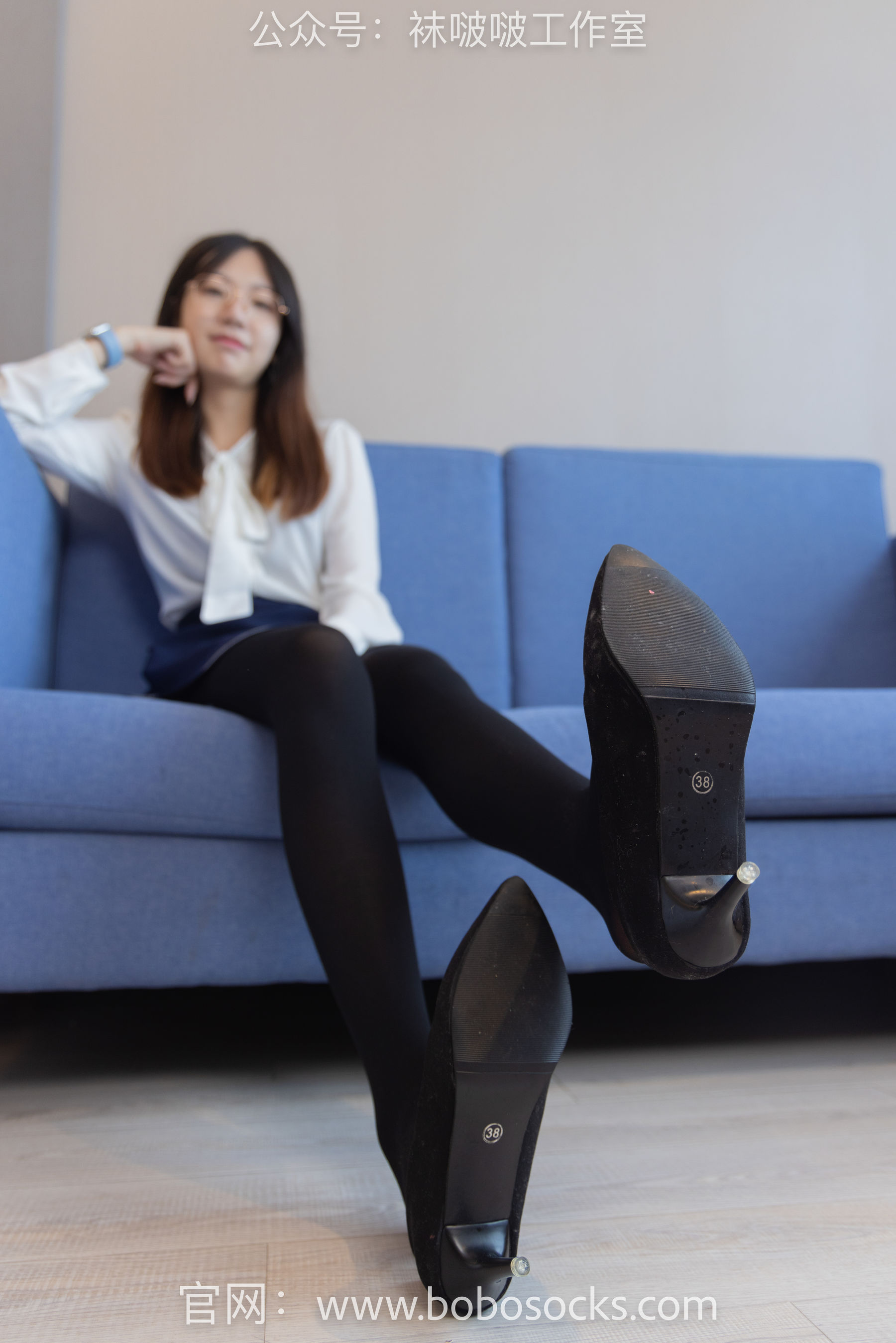 BoBoSocks袜啵啵 No.114 小甜豆-高跟鞋、帆布鞋、肉丝、厚黑丝