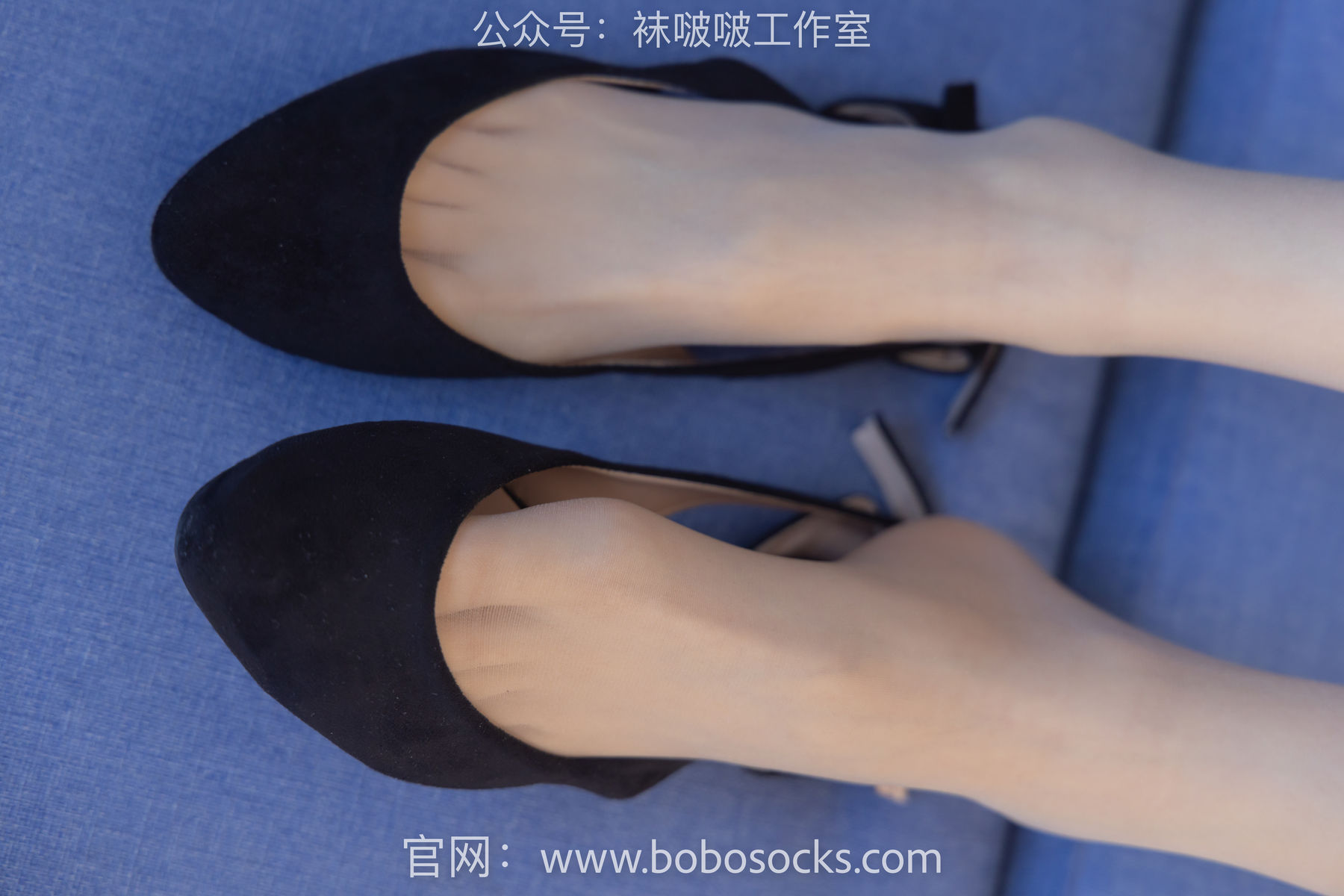 BoBoSocks袜啵啵 No.115 稚予-平底鞋、肉丝、空姐制服