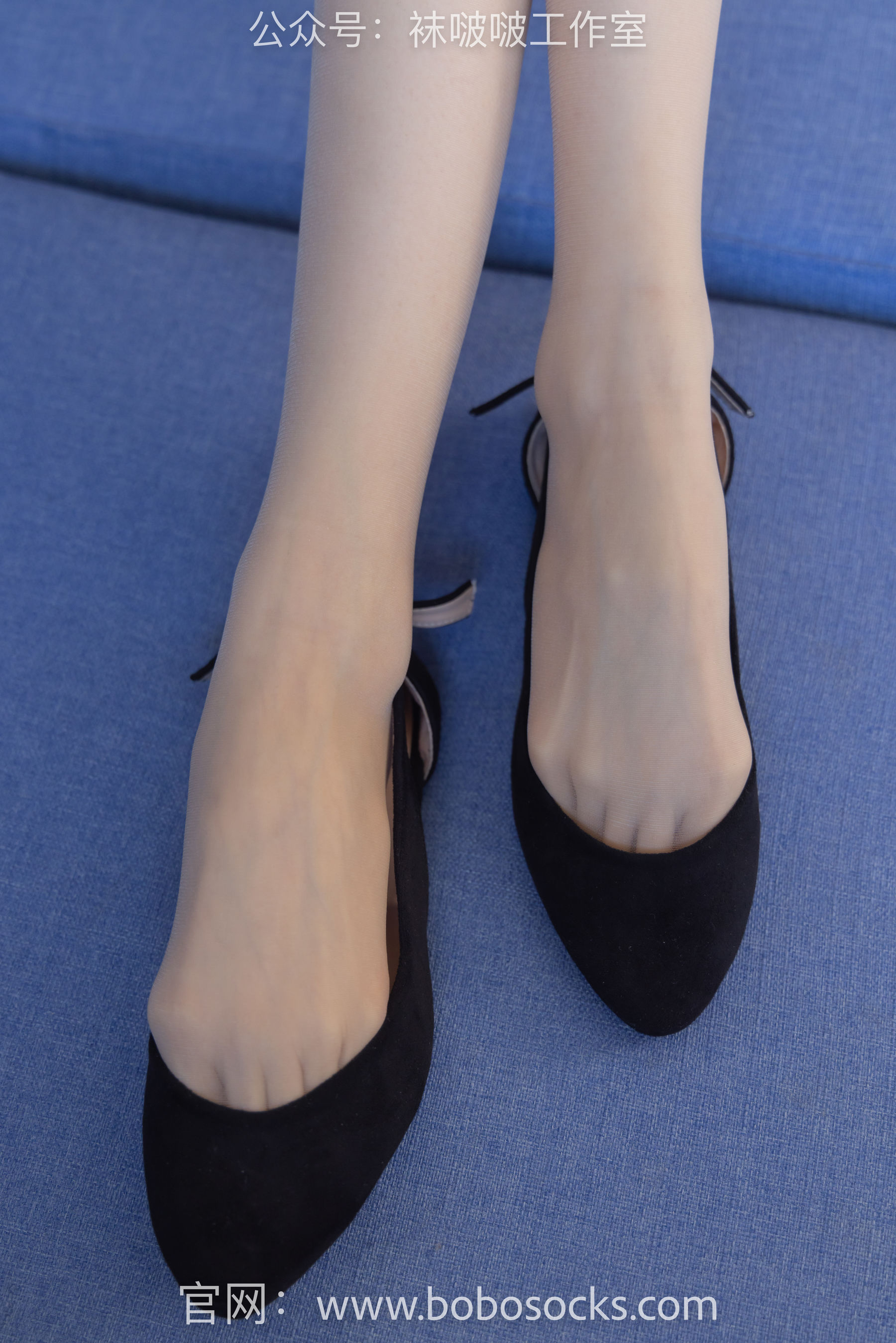 BoBoSocks袜啵啵 No.115 稚予-平底鞋、肉丝、空姐制服
