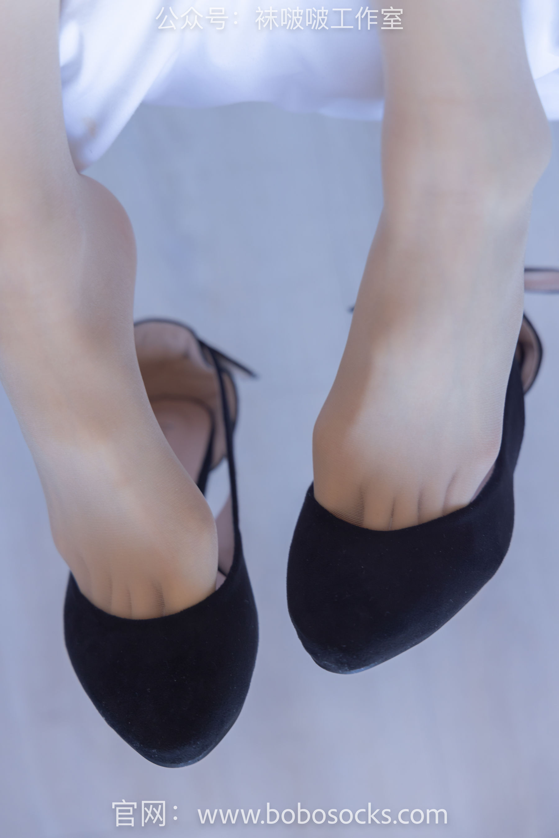 BoBoSocks袜啵啵 No.115 稚予-平底鞋、肉丝、空姐制服
