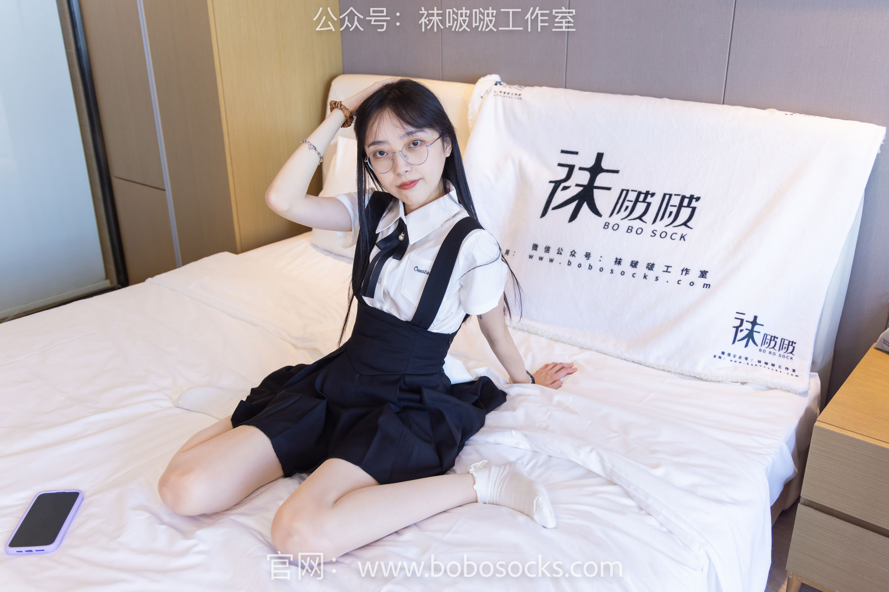 BoBoSocks袜啵啵 No.121 稚予-高跟鞋、白棉袜、肉丝