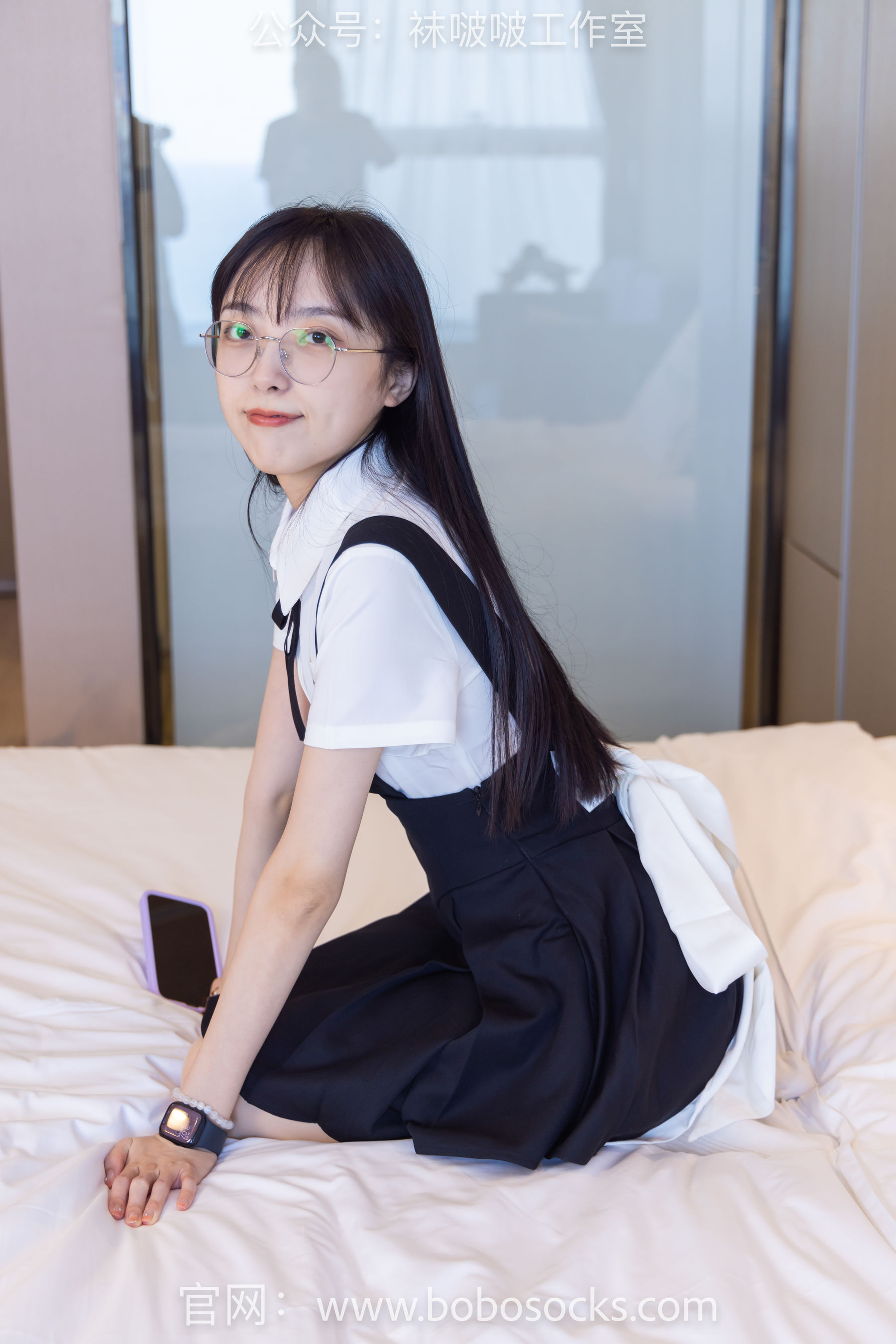 BoBoSocks袜啵啵 No.121 稚予-高跟鞋、白棉袜、肉丝