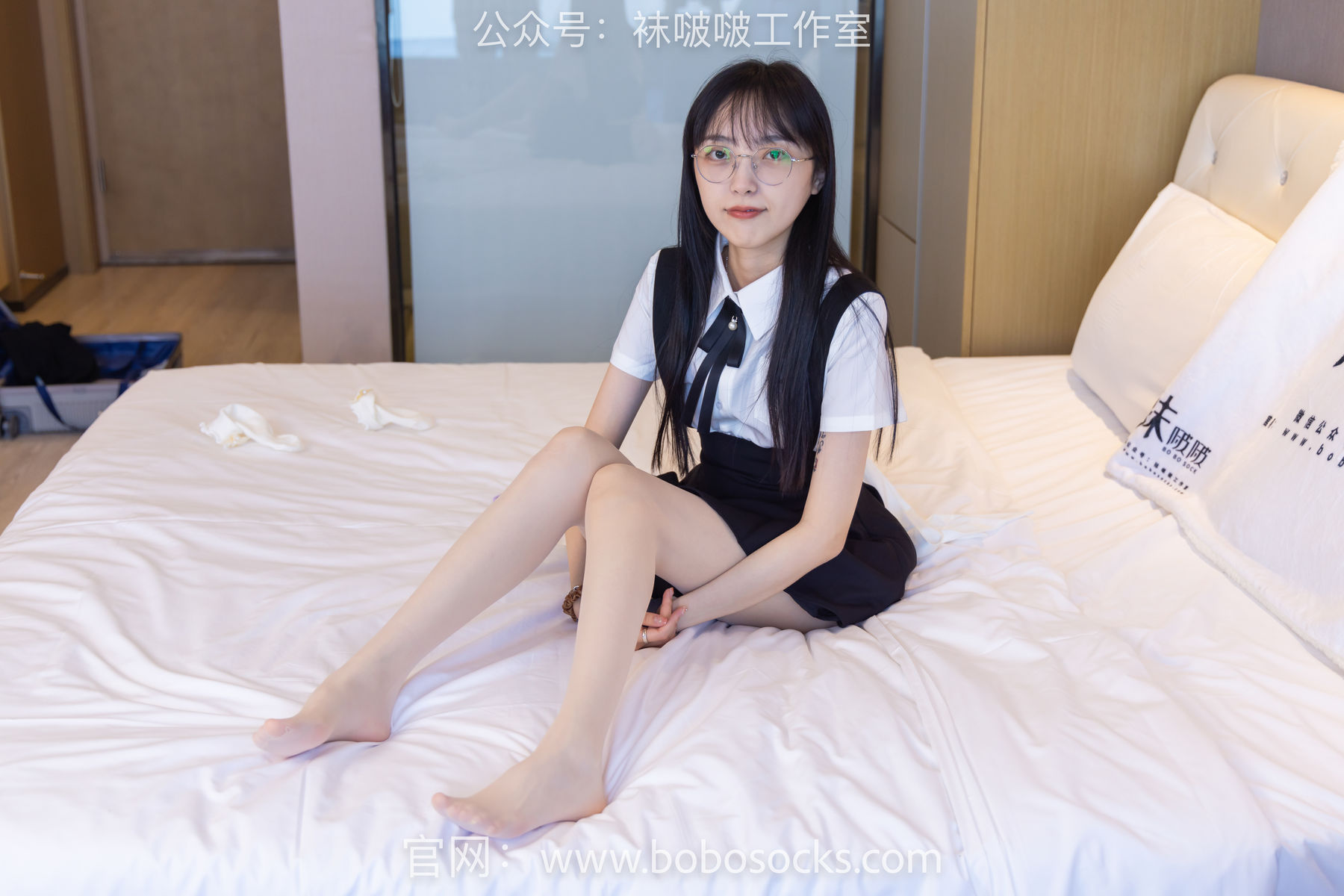 BoBoSocks袜啵啵 No.121 稚予-高跟鞋、白棉袜、肉丝