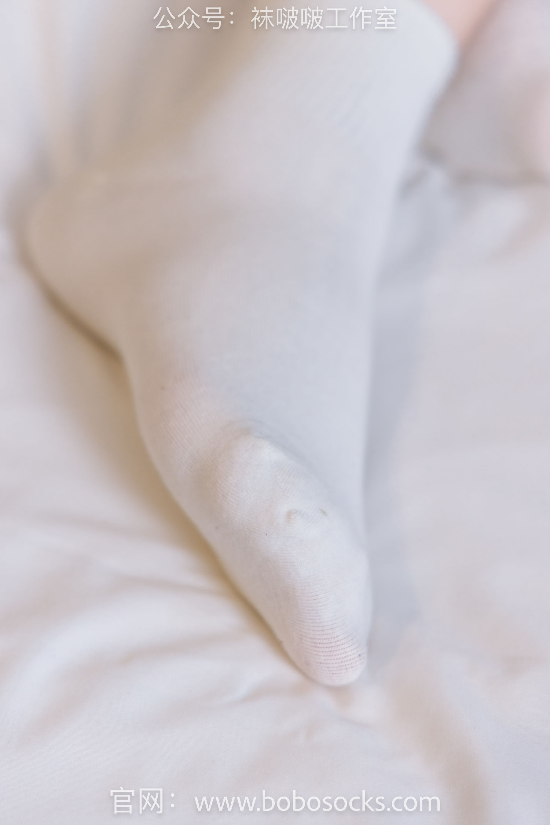 BoBoSocks袜啵啵 No.122 小淳-高跟长靴、白棉袜、裸足