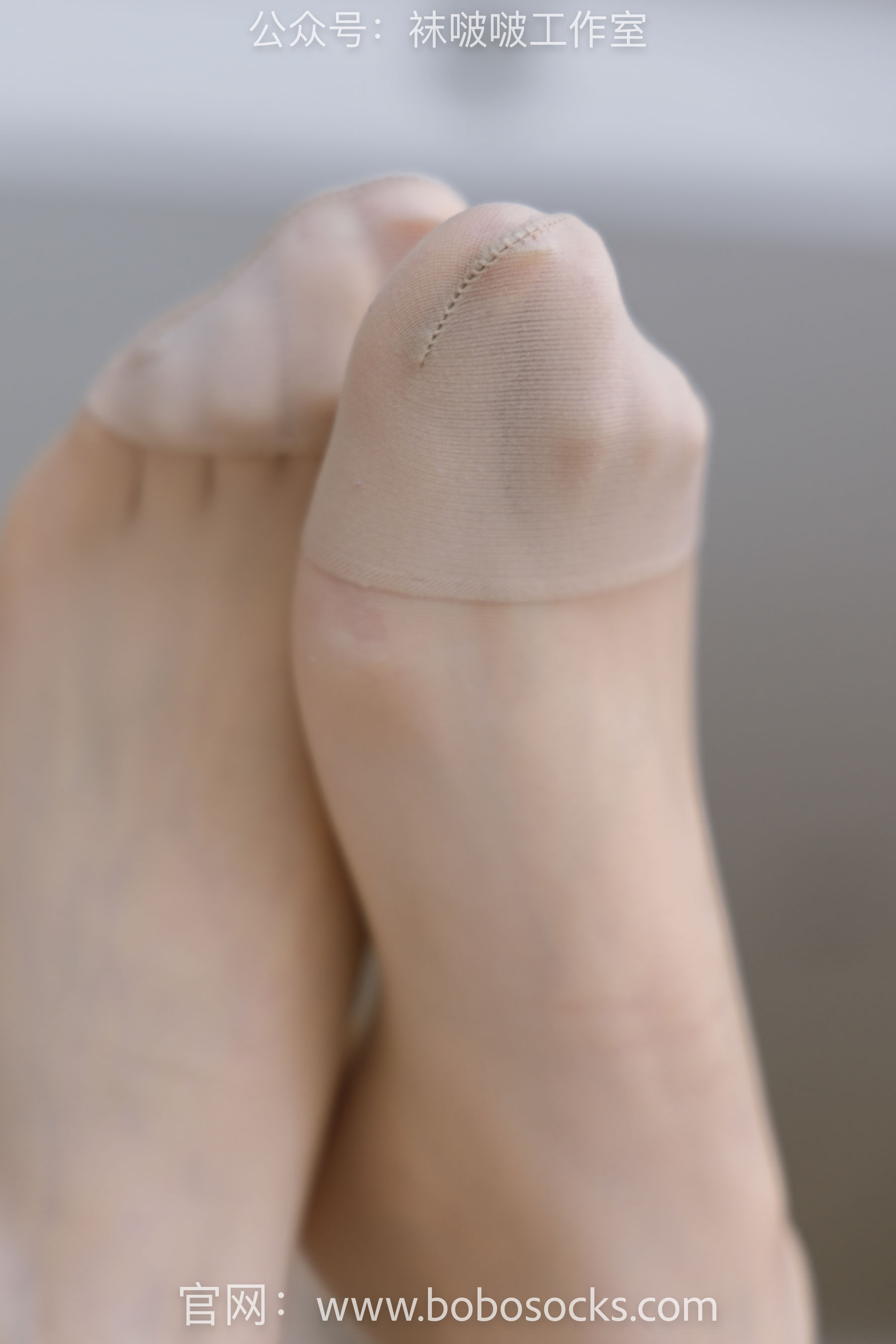 BoBoSocks袜啵啵 No.123 小甜豆-板鞋、白棉袜、肉丝