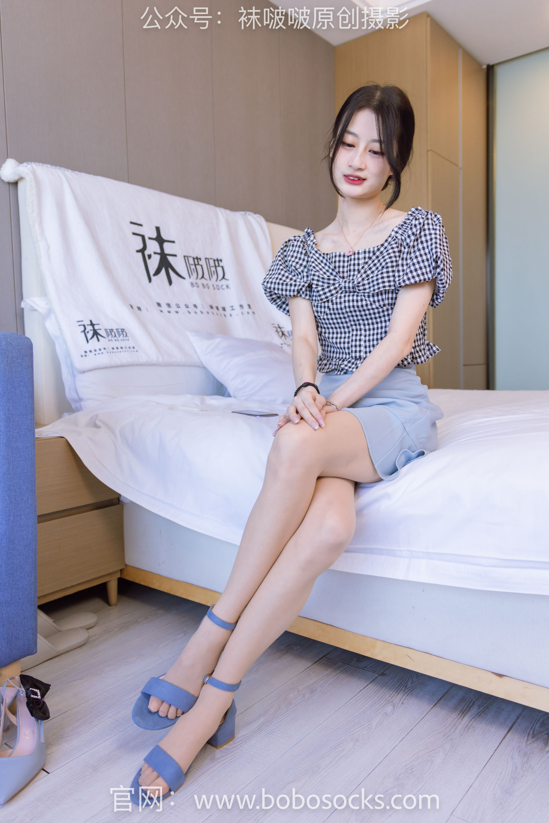 BoBoSocks袜啵啵 No.131 苏苏-两双高跟鞋、黑丝、肉丝五指袜