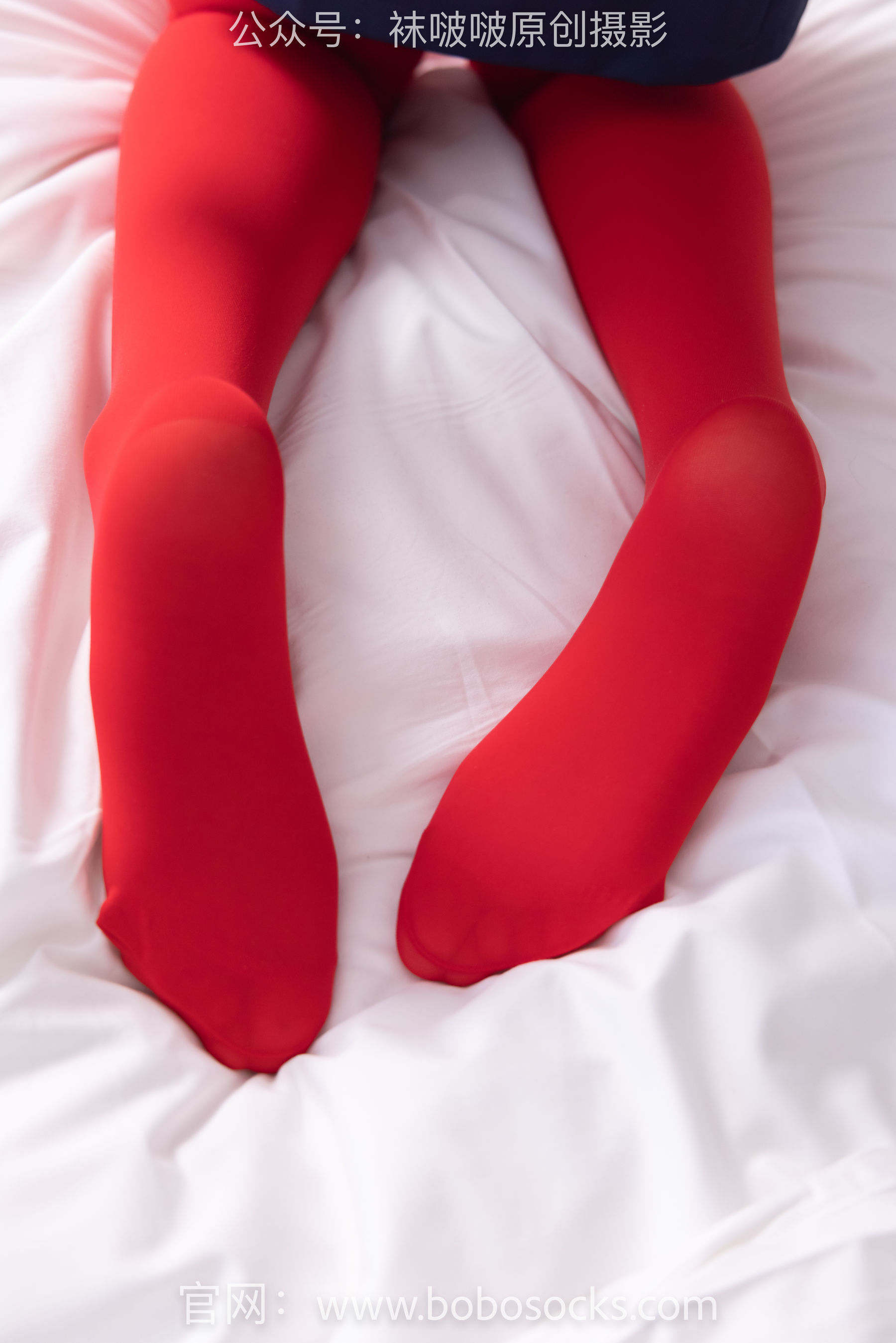BoBoSocks袜啵啵 No.132 小甜豆-aj1板鞋、蓝色短靴、厚黑丝、厚红丝