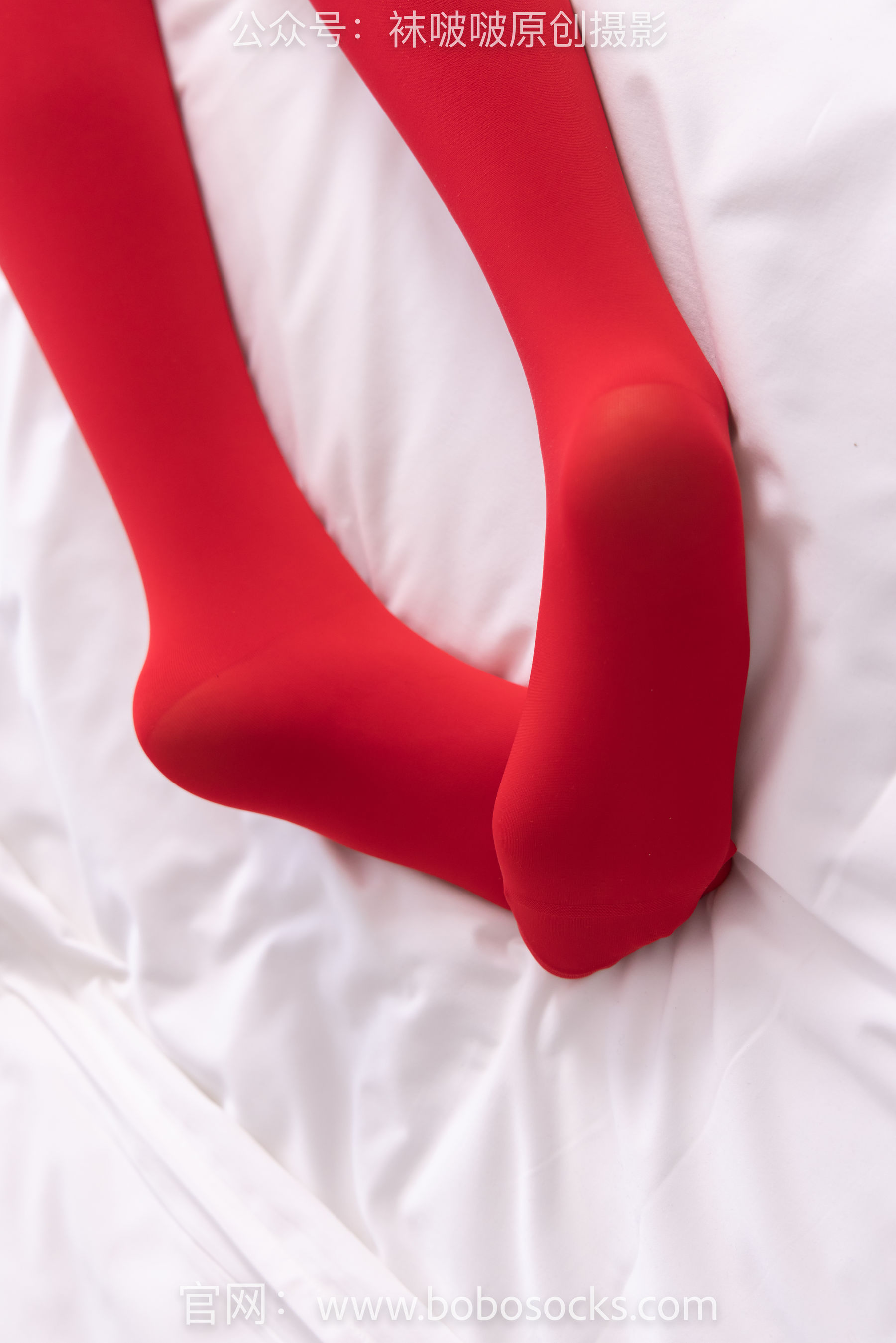 BoBoSocks袜啵啵 No.132 小甜豆-aj1板鞋、蓝色短靴、厚黑丝、厚红丝
