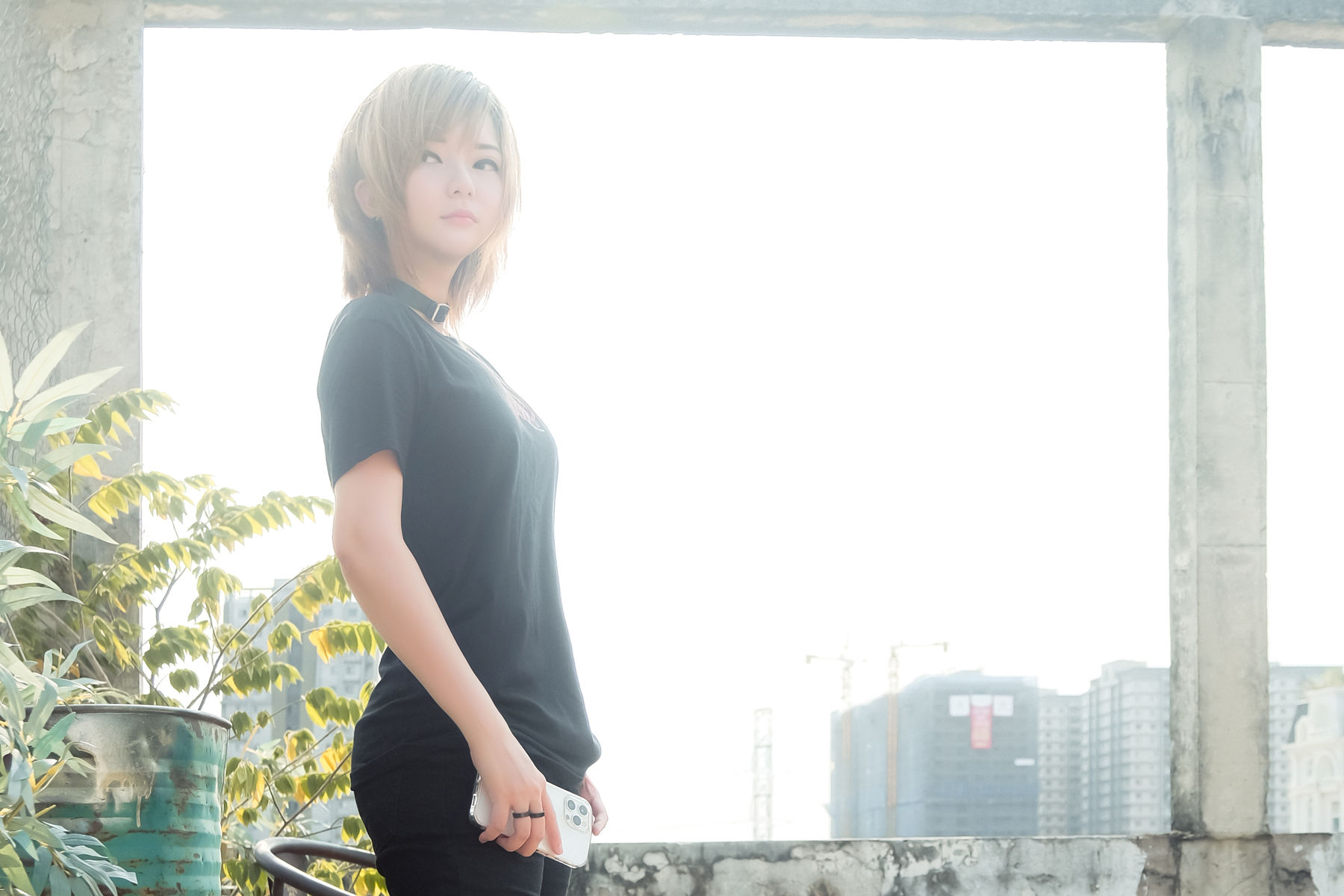Coser小姐姐Potato Godzilla - Casual Outside