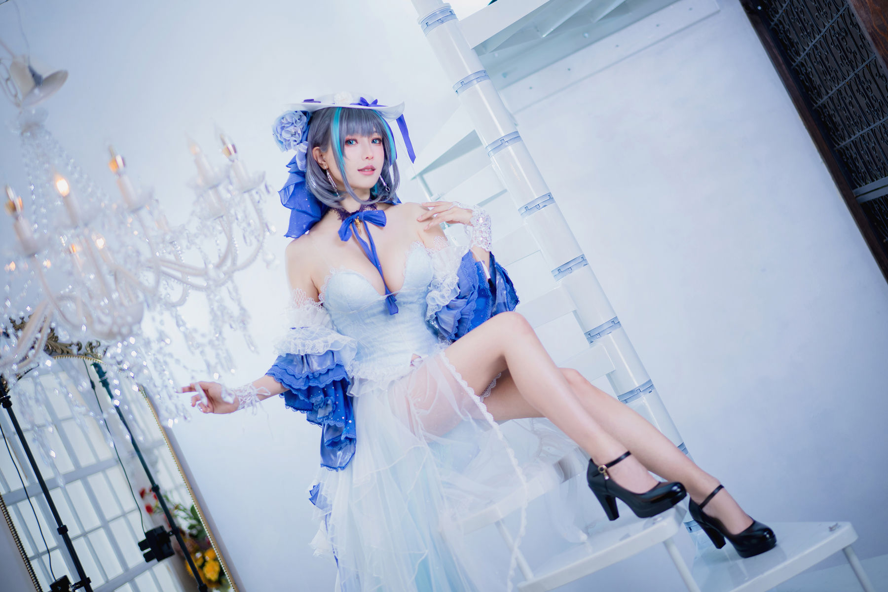 Ely_eee(ElyEE子) - Cheshire Dress 柴郡禮服