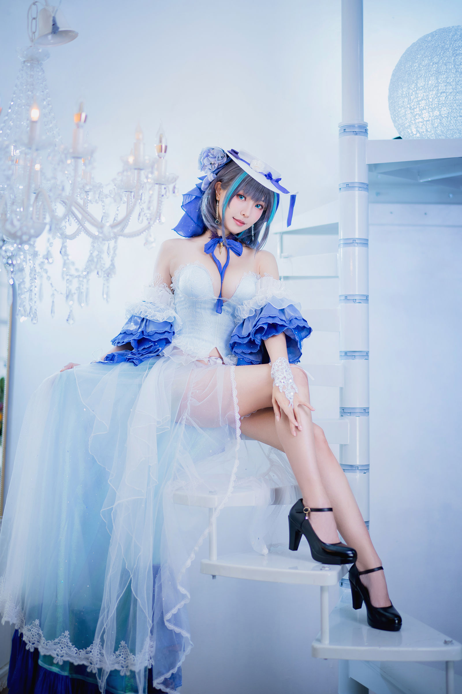 Ely_eee(ElyEE子) - Cheshire Dress 柴郡禮服
