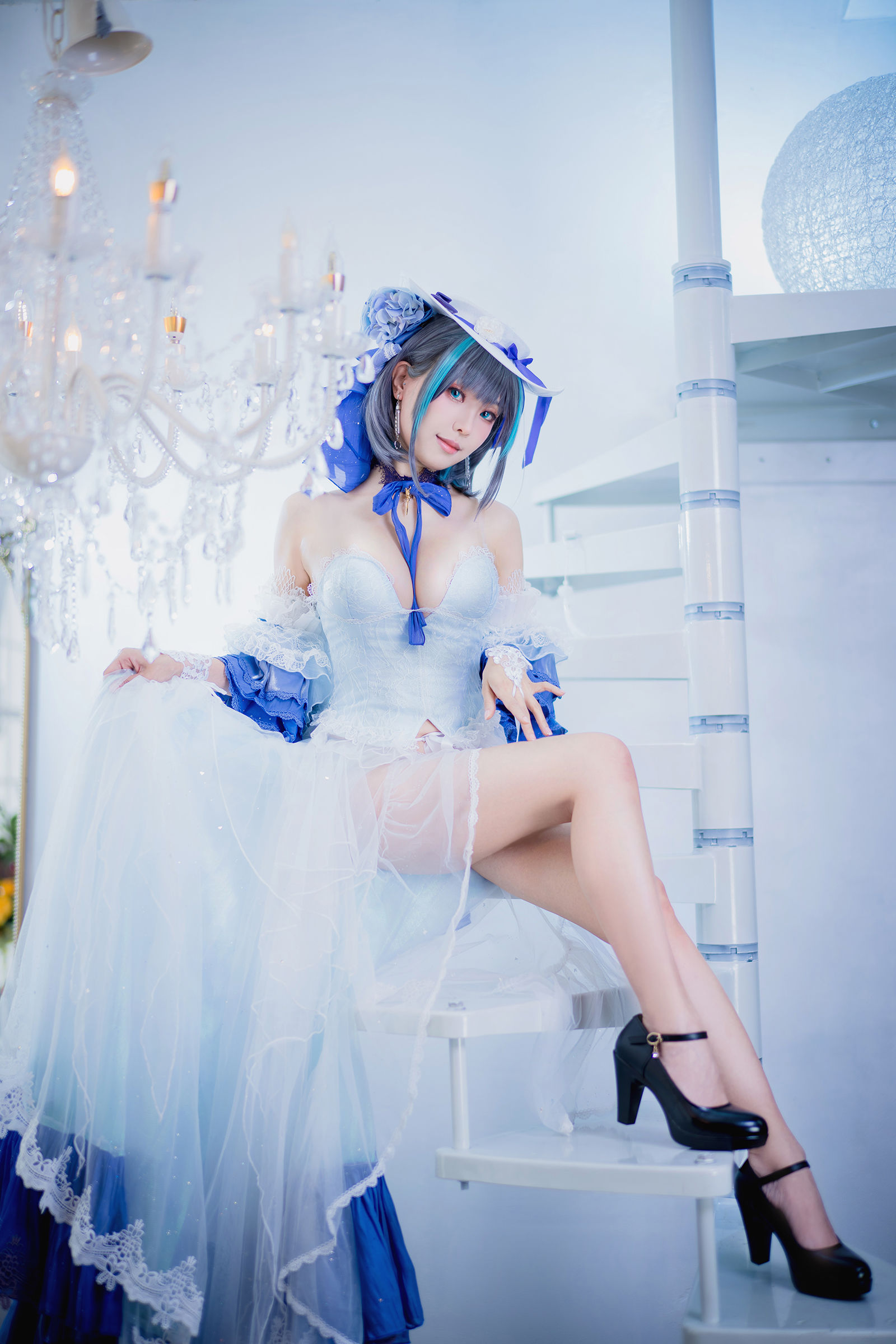 Ely_eee(ElyEE子) - Cheshire Dress 柴郡禮服