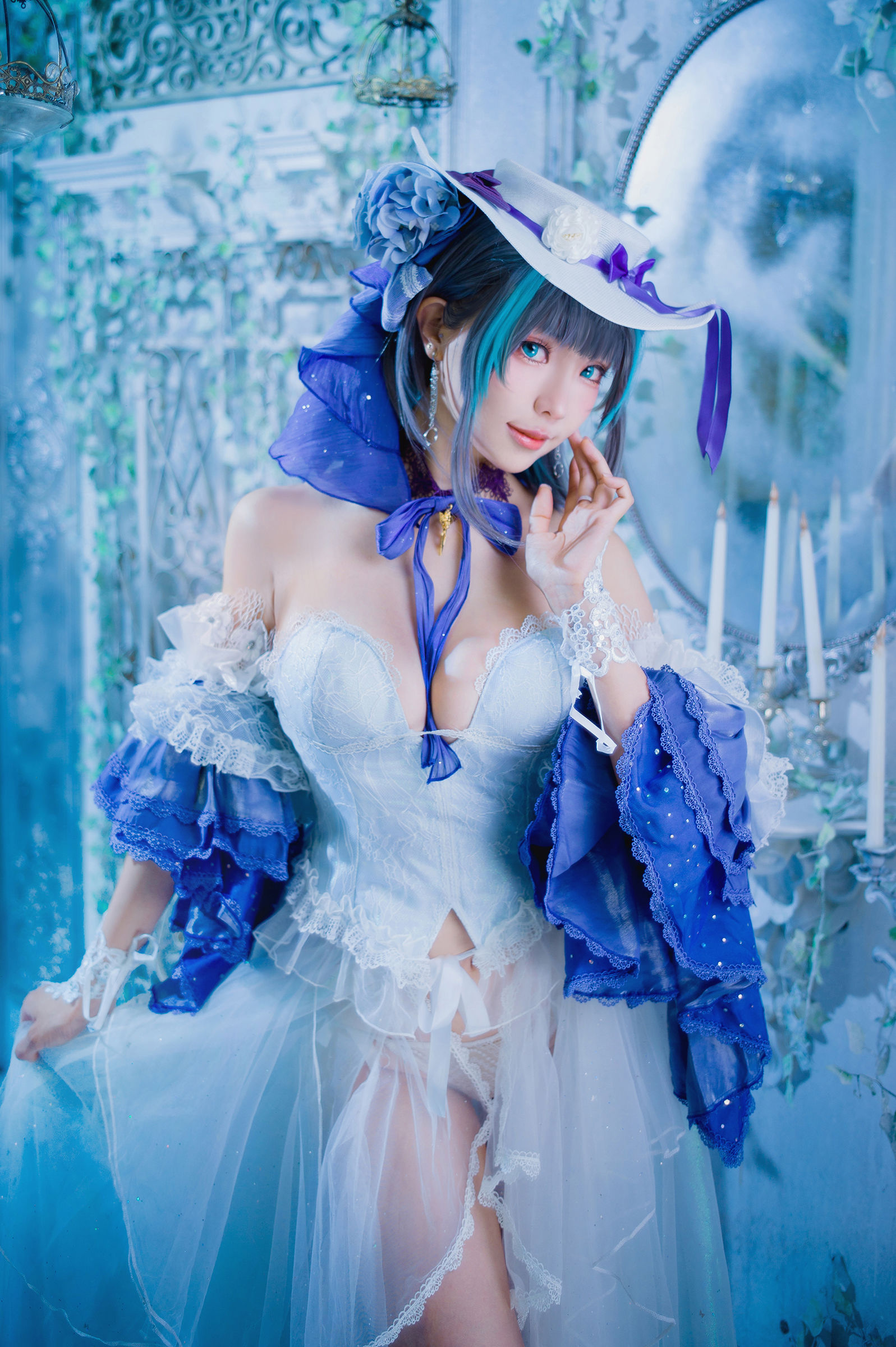 Ely_eee(ElyEE子) - Cheshire Dress 柴郡禮服