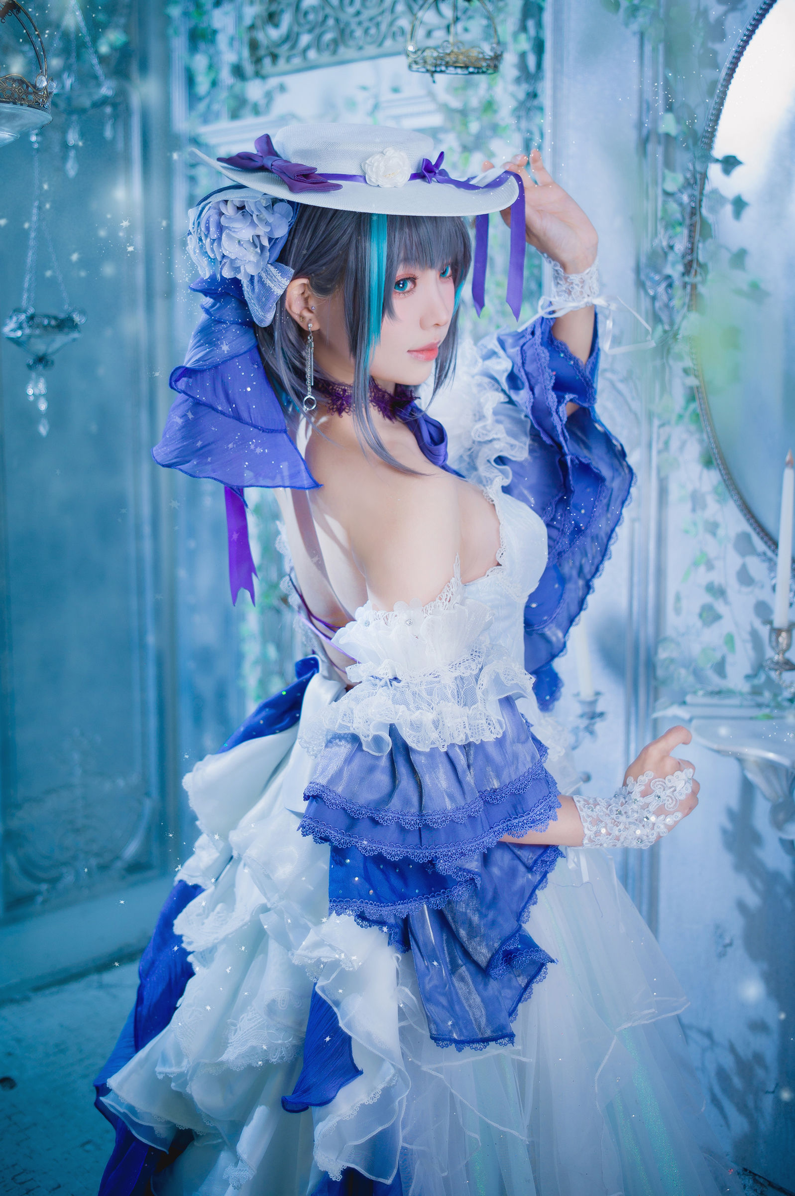 Ely_eee(ElyEE子) - Cheshire Dress 柴郡禮服