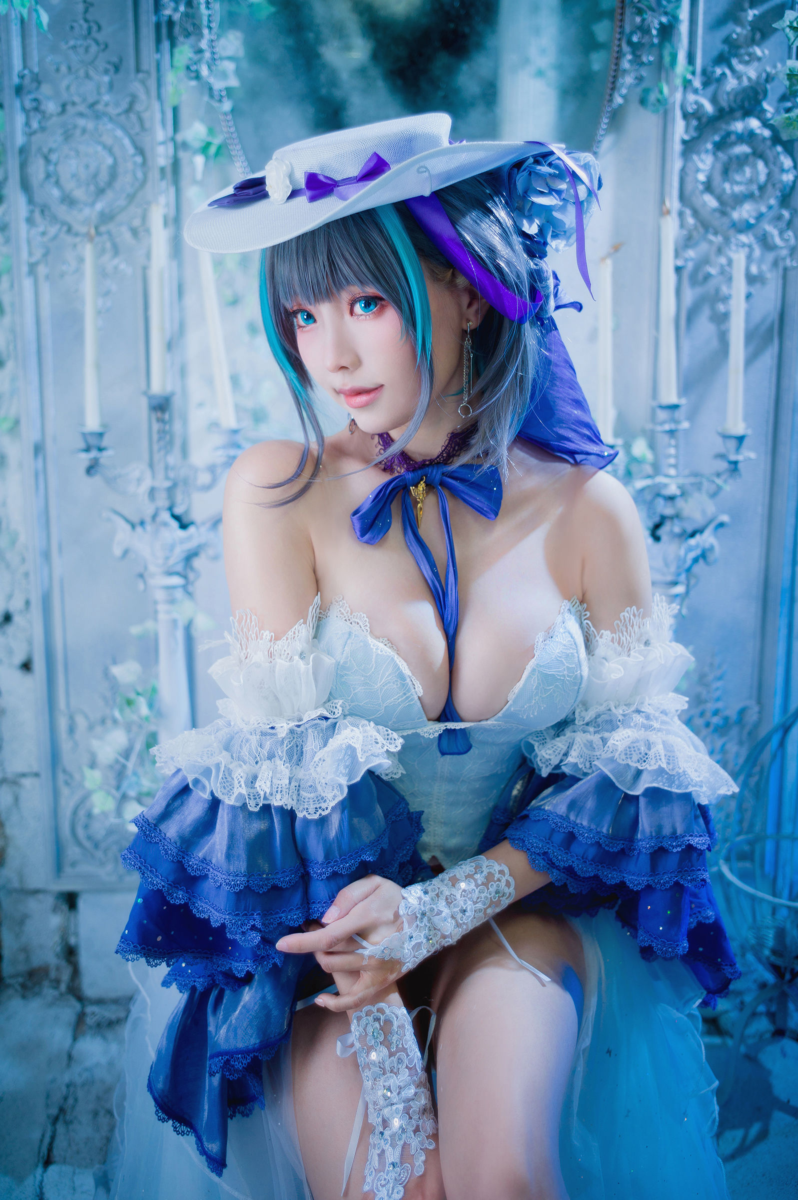 Ely_eee(ElyEE子) - Cheshire Dress 柴郡禮服