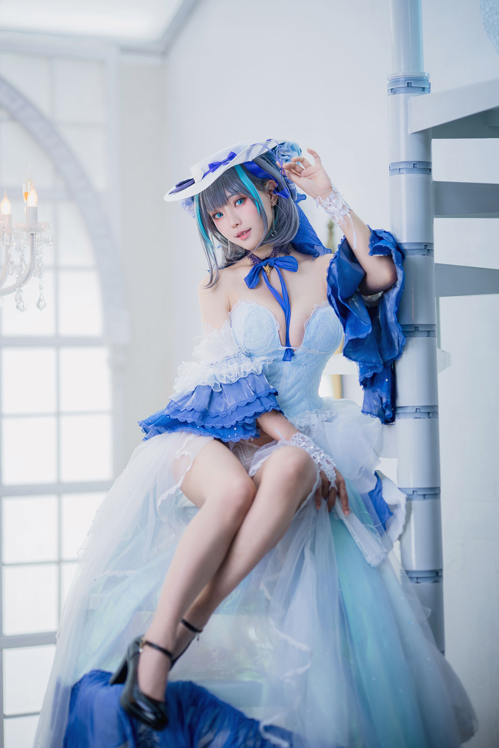 Ely_eee(ElyEE子) - Cheshire Dress 柴郡禮服