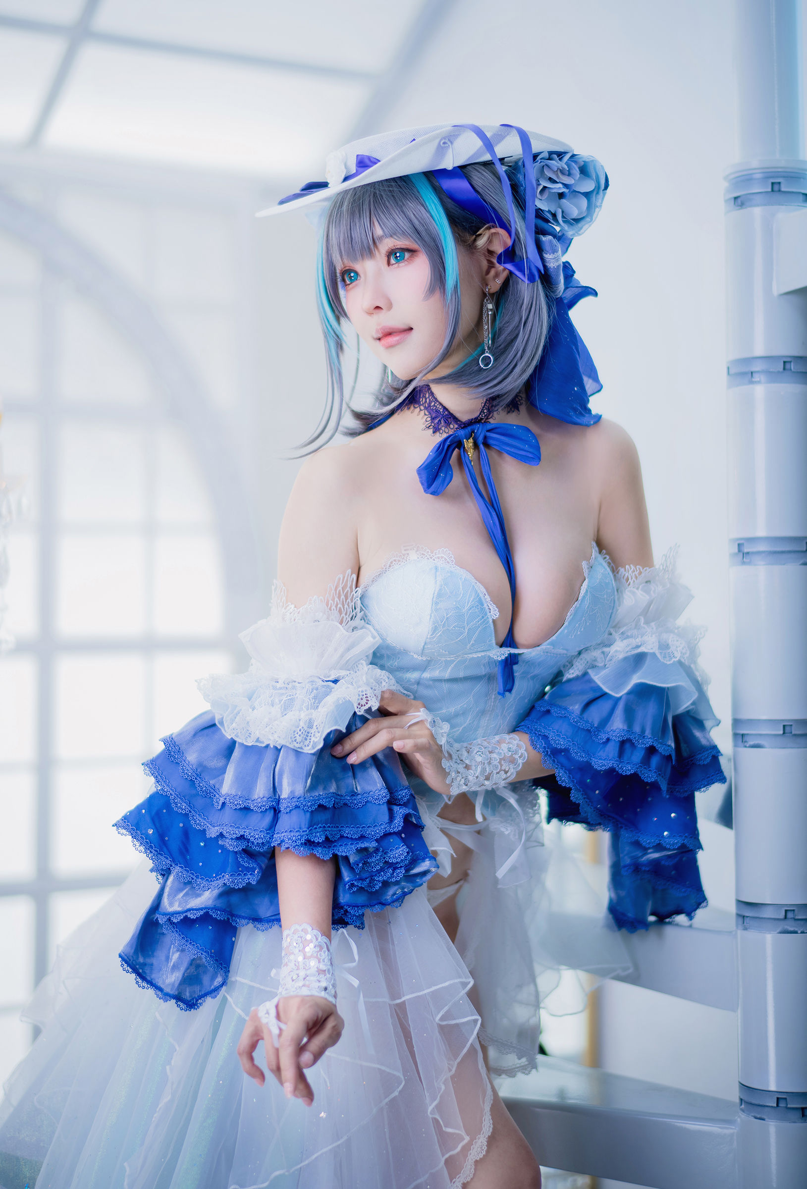 Ely_eee(ElyEE子) - Cheshire Dress 柴郡禮服