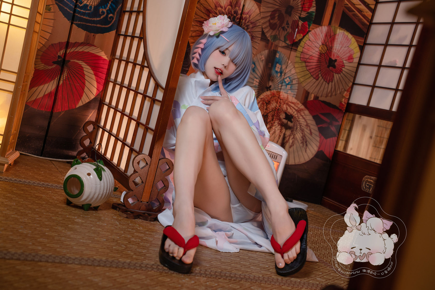 咬一口兔娘 - 蕾姆夏日祭