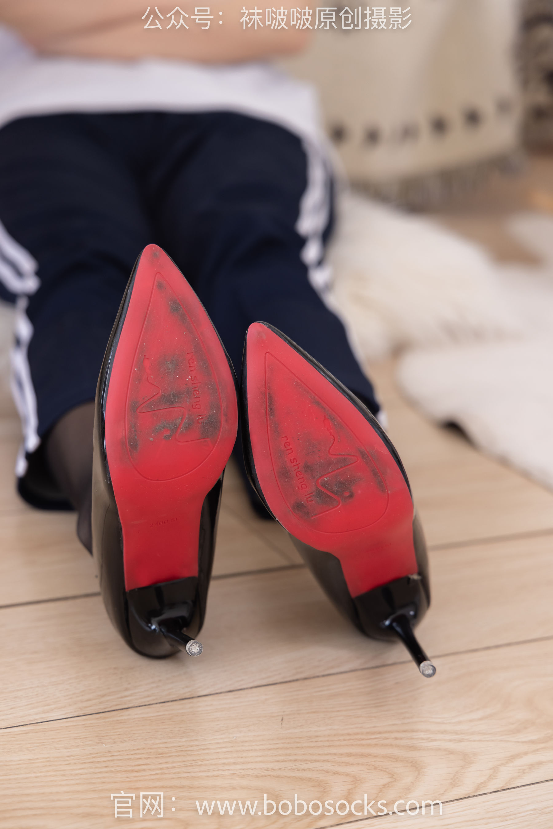 BoBoSocks袜啵啵 No.135 小甜豆-高跟鞋、黑丝、裸足