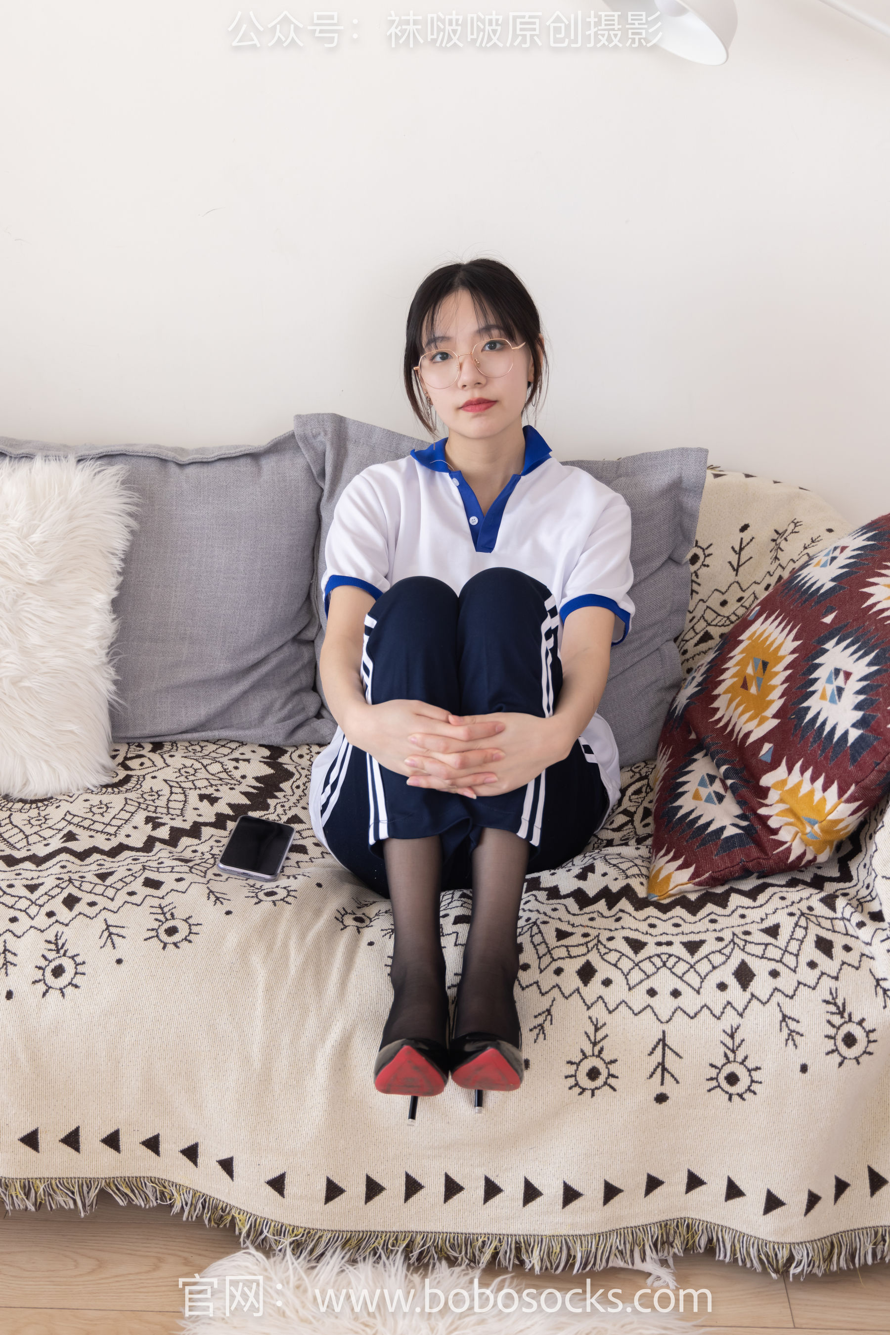 BoBoSocks袜啵啵 No.135 小甜豆-高跟鞋、黑丝、裸足