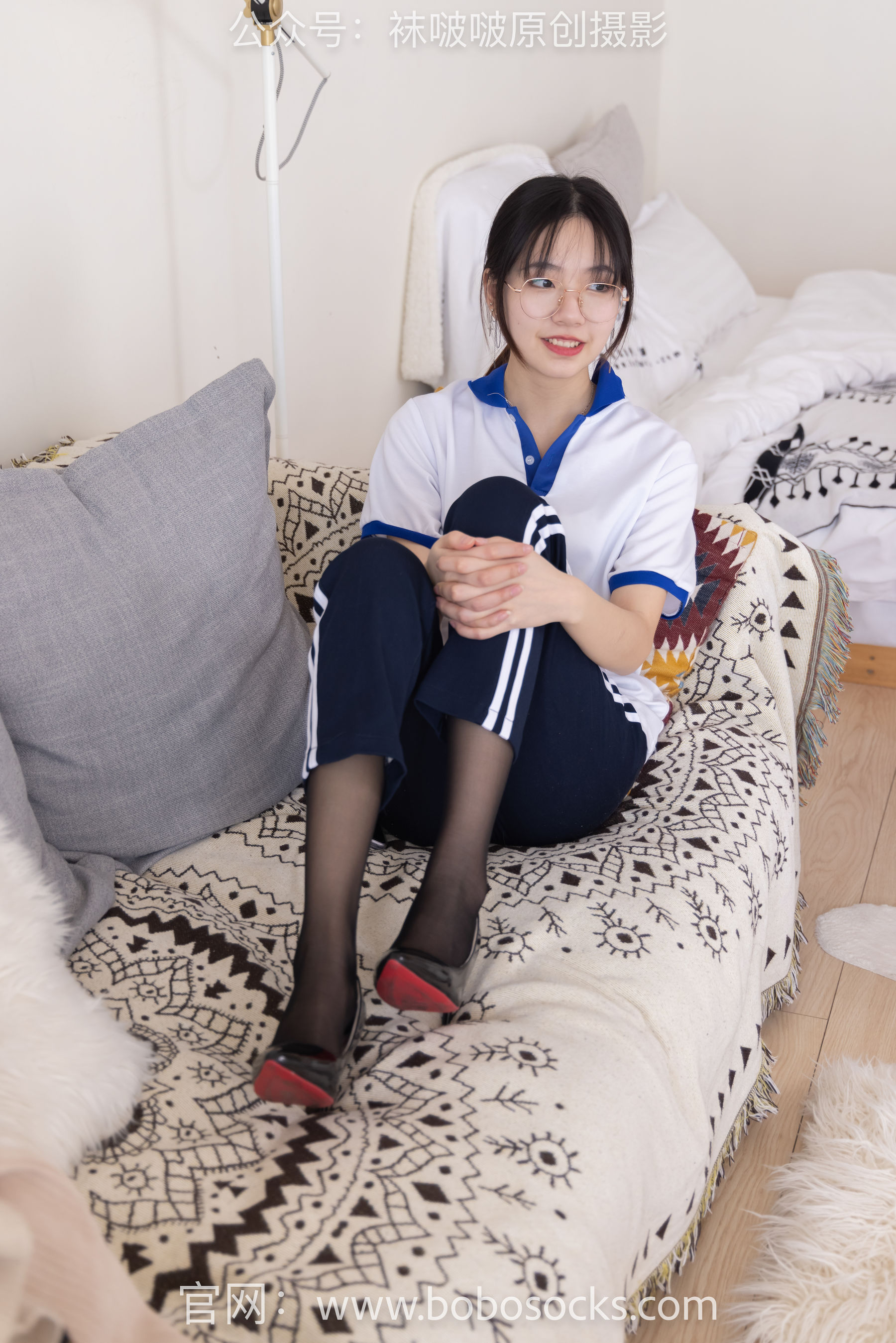 BoBoSocks袜啵啵 No.135 小甜豆-高跟鞋、黑丝、裸足