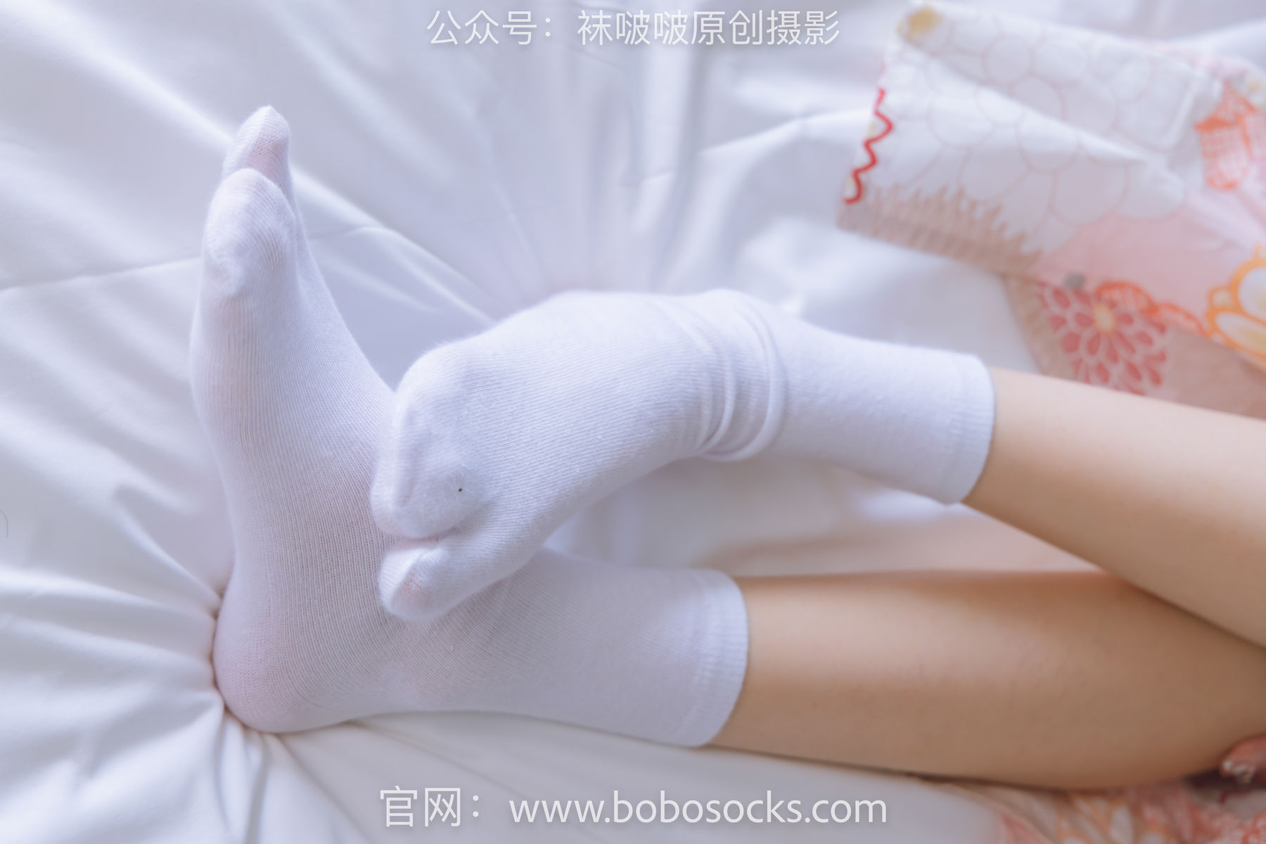 BoBoSocks袜啵啵 No.137 稚予-木屐、分指白棉袜、裸足、和风浴衣