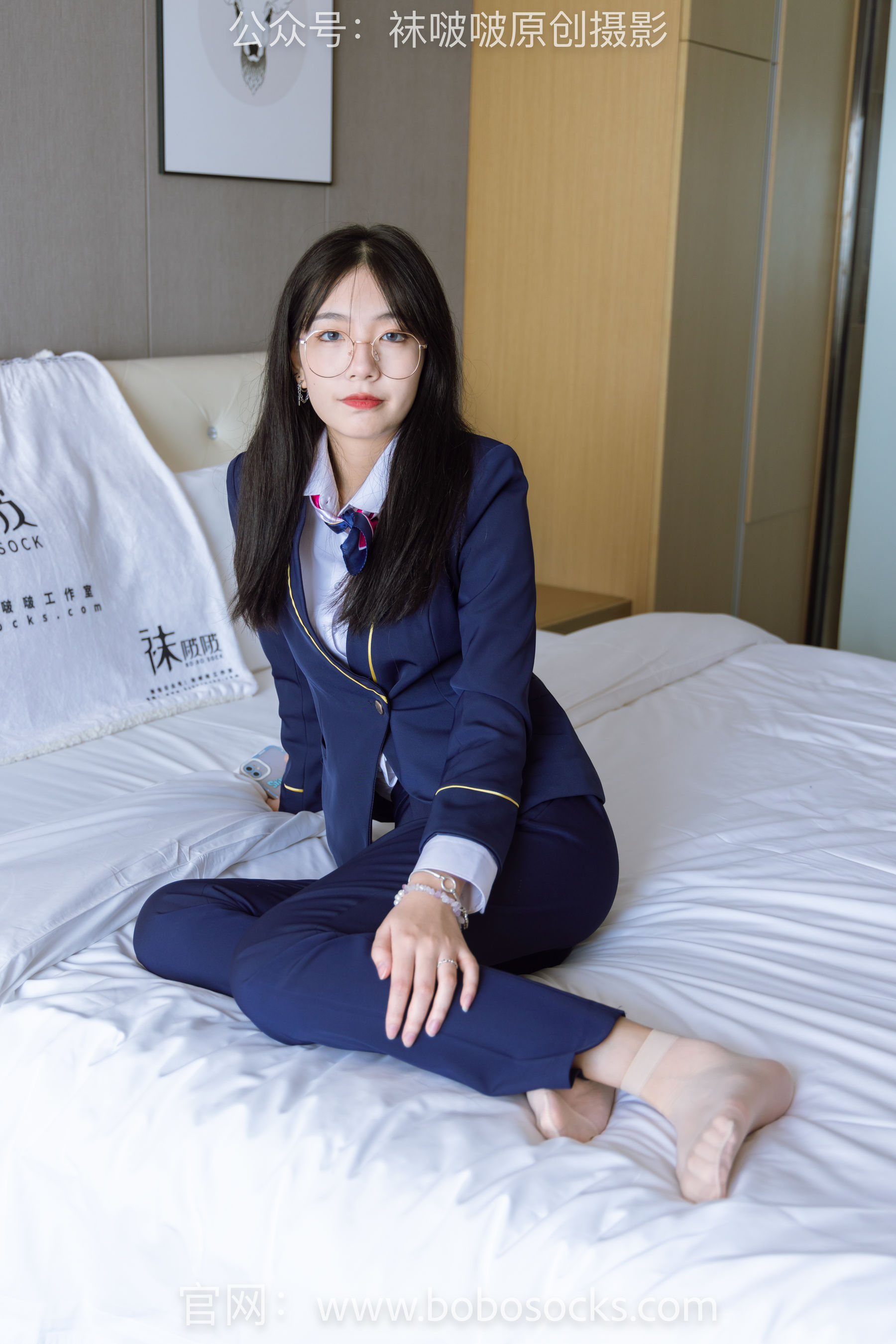 BoBoSocks袜啵啵 No.139 小甜豆-高跟鞋、短肉丝、空姐制服