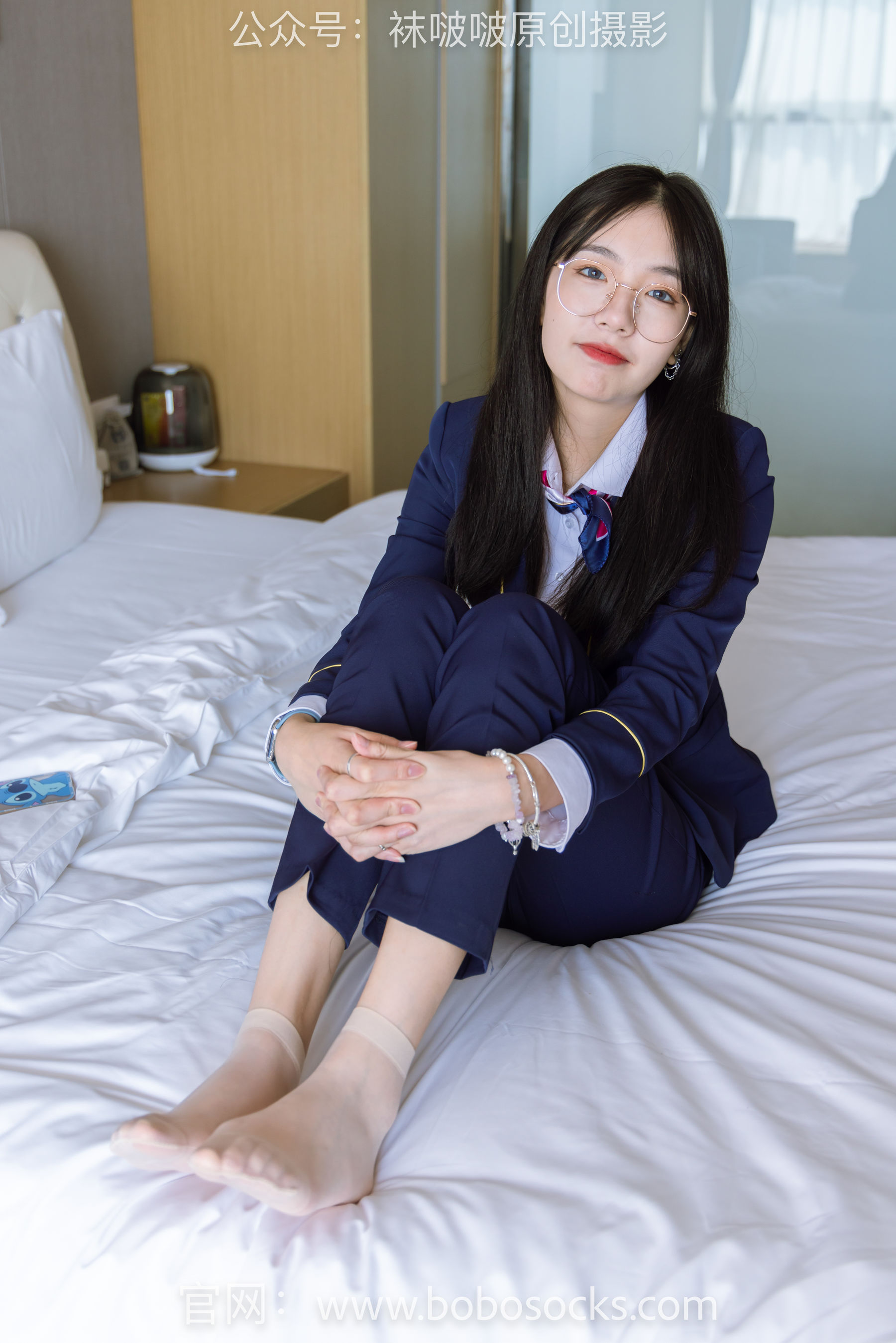 BoBoSocks袜啵啵 No.139 小甜豆-高跟鞋、短肉丝、空姐制服