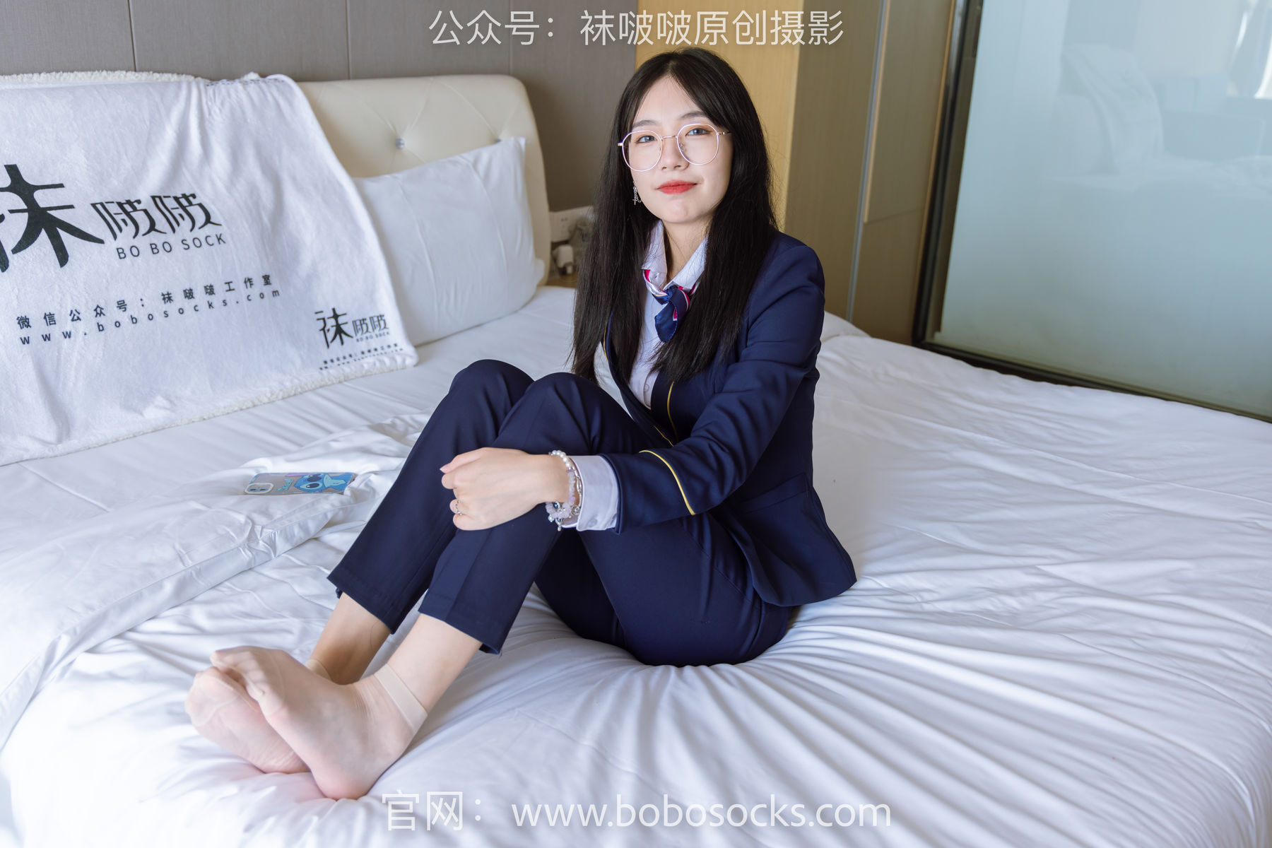 BoBoSocks袜啵啵 No.139 小甜豆-高跟鞋、短肉丝、空姐制服