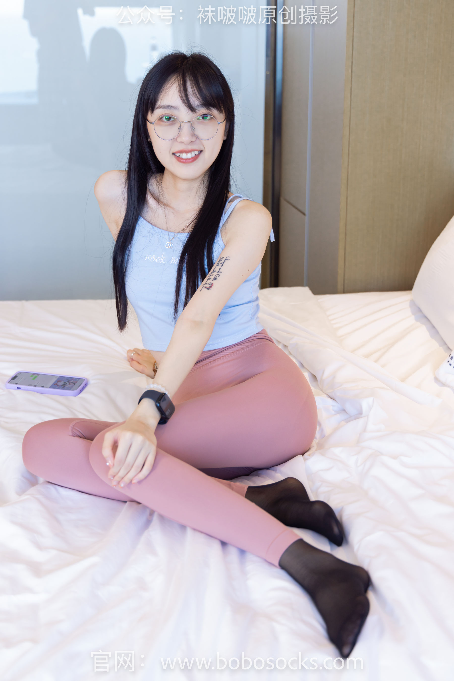 BoBoSocks袜啵啵 No.140 稚予-高跟鞋、瑜伽裤裤里丝、肉丝、黑丝